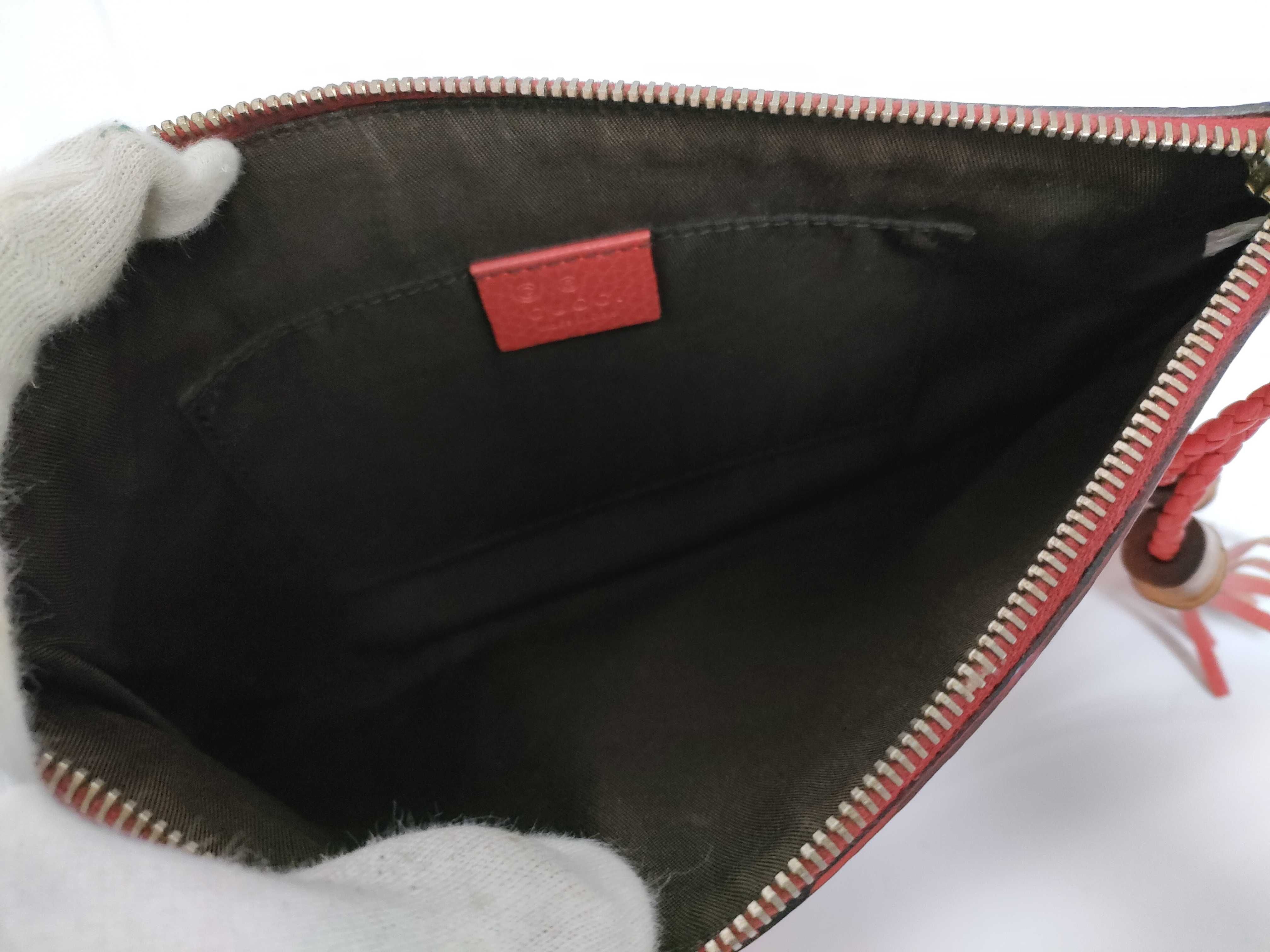 Bamboo Tassel Leather Clutch Bag (Second Bag) — view 7