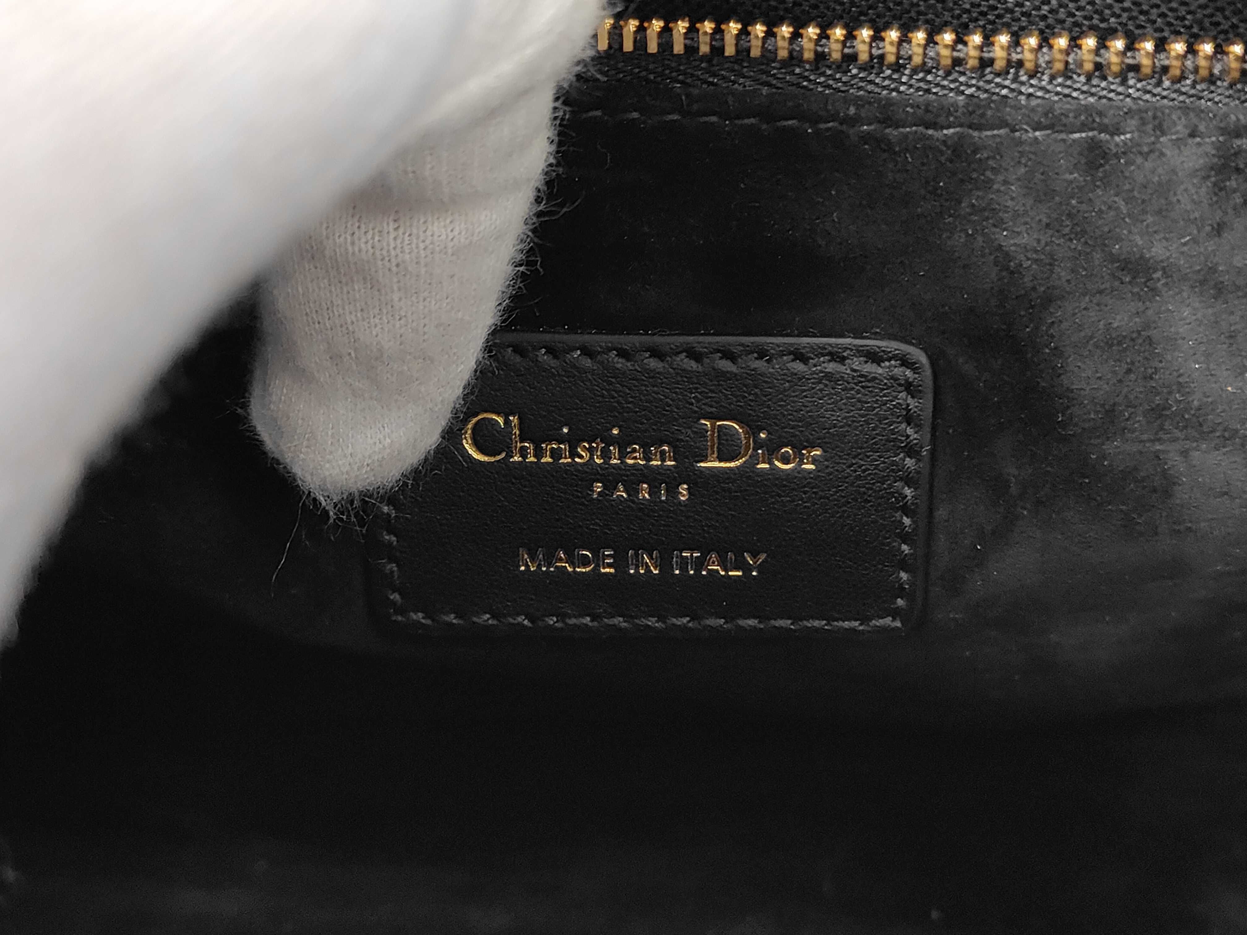 Small 2-Way Shoulder Bag, Macro Cannage Calfskin Handbag — view 11