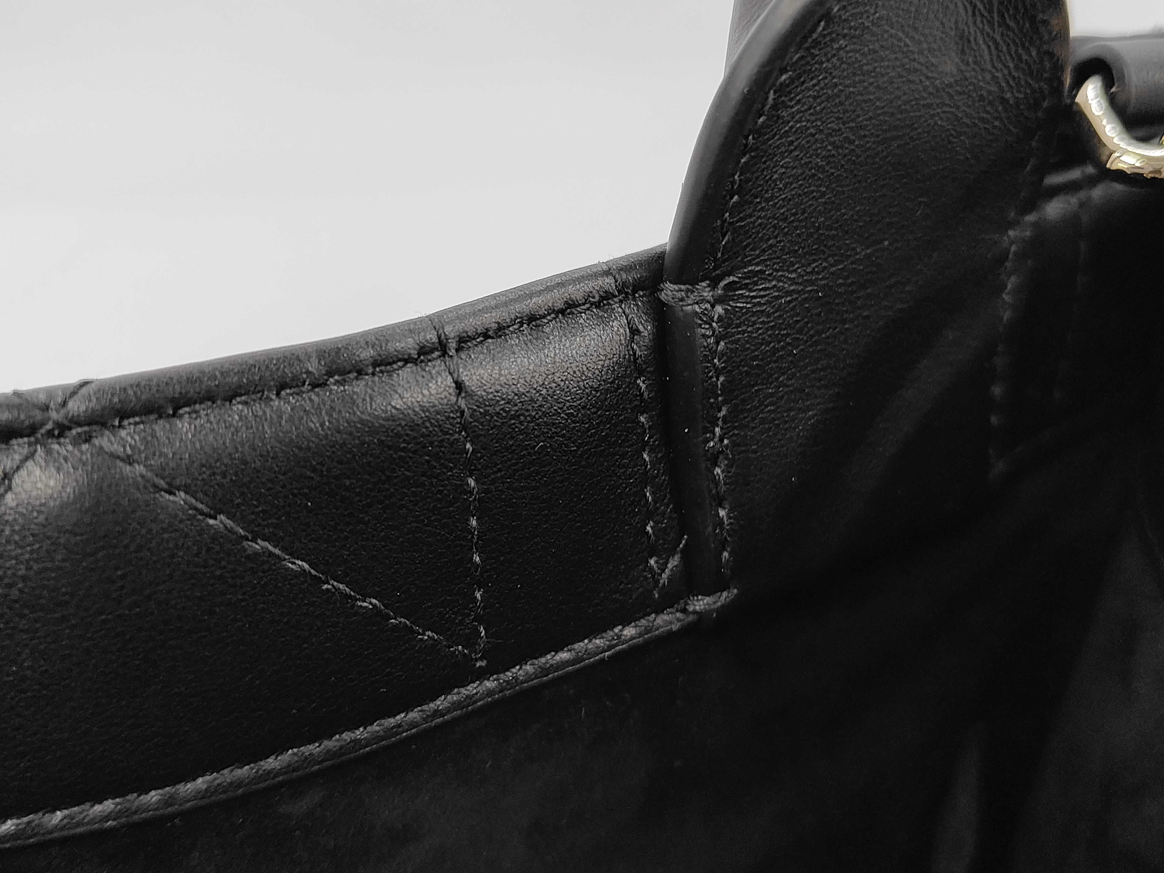 Small 2-Way Shoulder Bag, Macro Cannage Calfskin Handbag — view 12