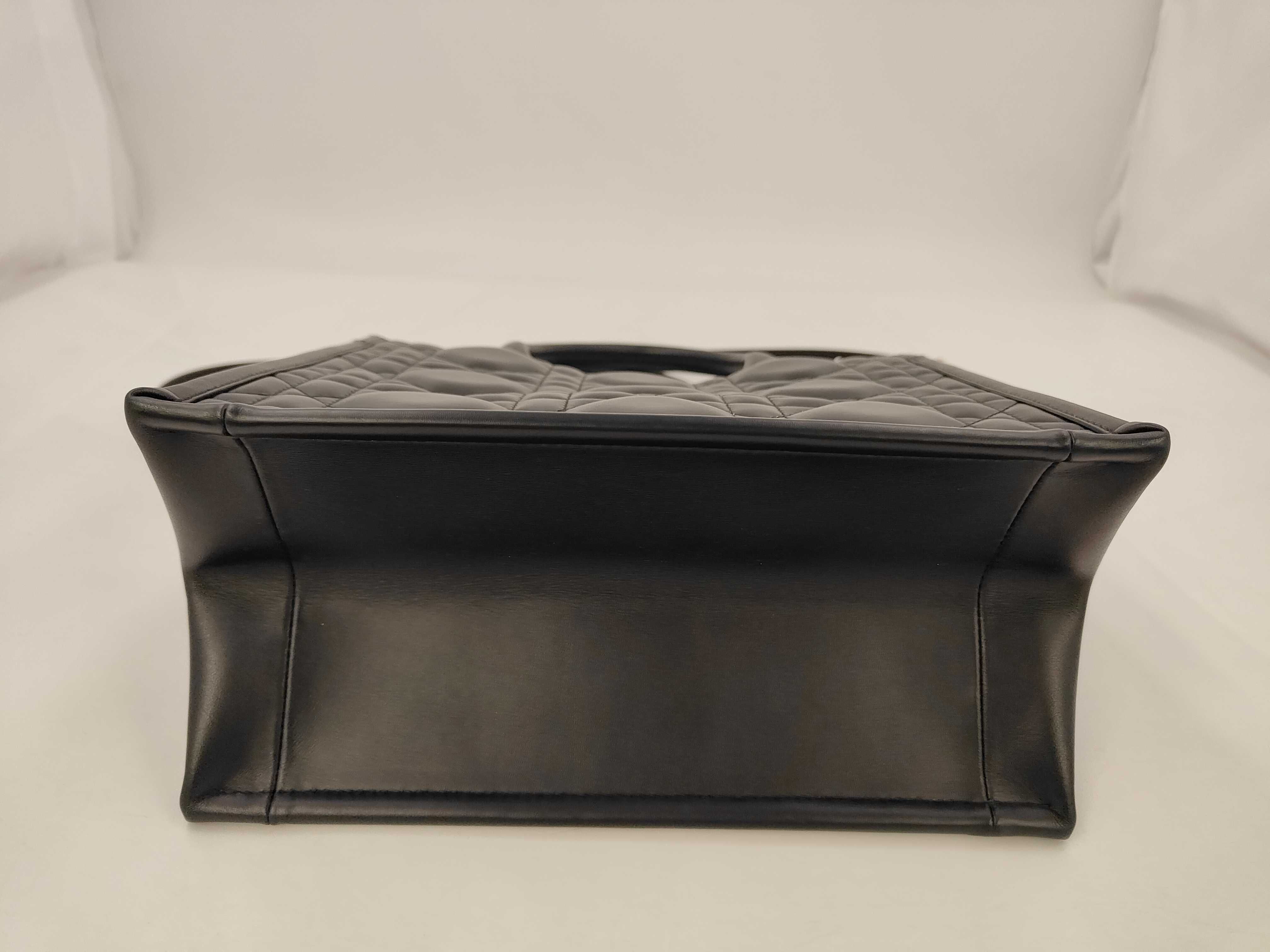 Small 2-Way Shoulder Bag, Macro Cannage Calfskin Handbag — view 3