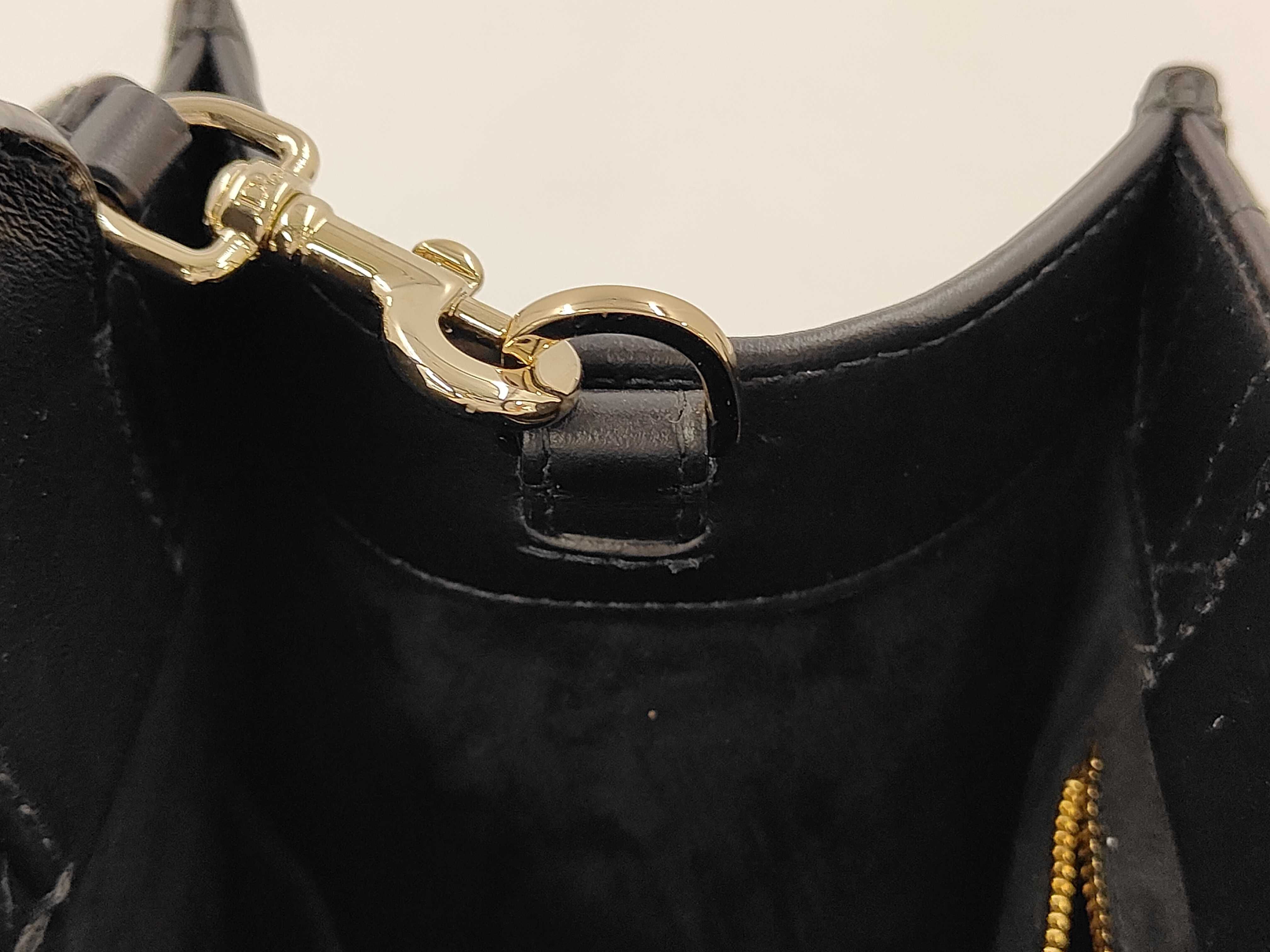 Small 2-Way Shoulder Bag, Macro Cannage Calfskin Handbag — view 8