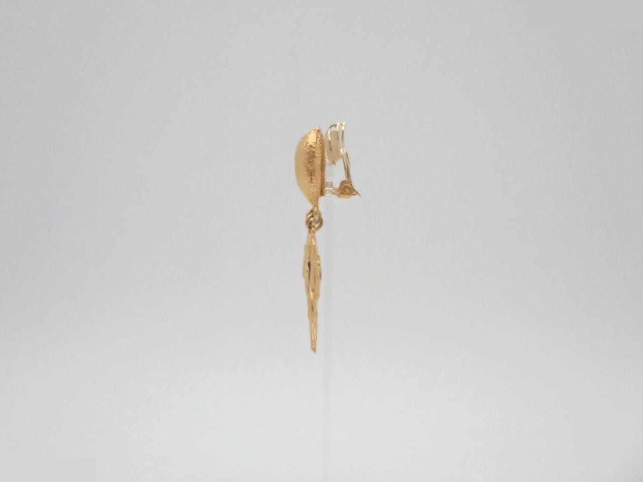 Fish Motif Swing Earrings — view 3