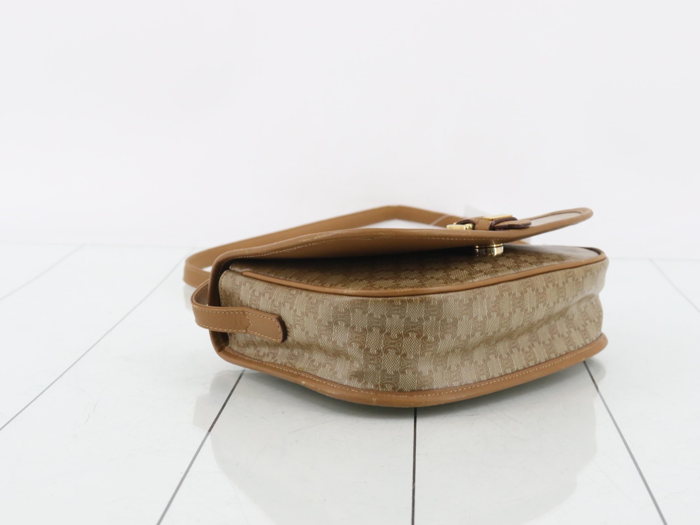 Shoulder bag, PVC, beige, macadam — view 5