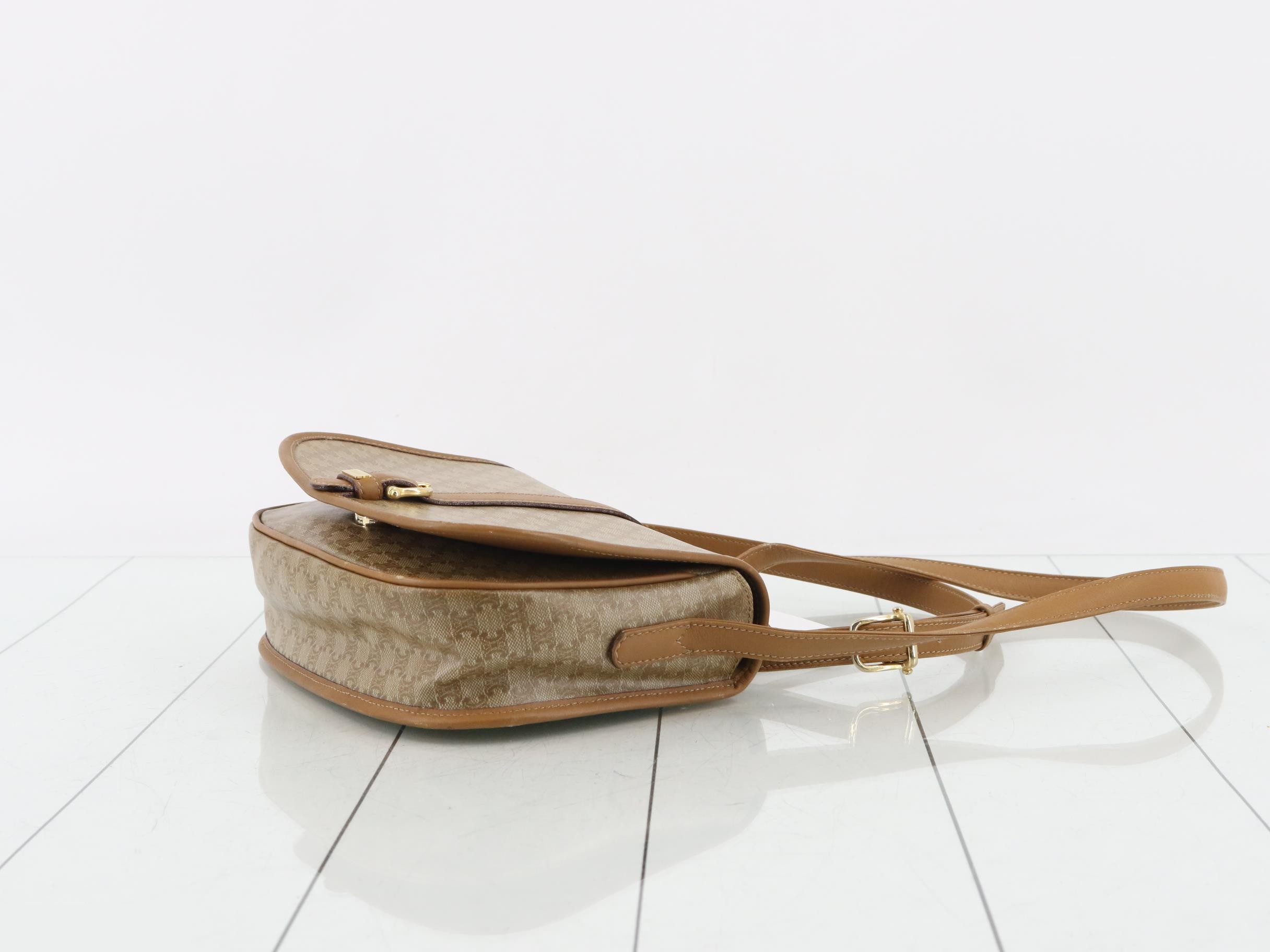 Shoulder bag, PVC, beige, macadam — view 6