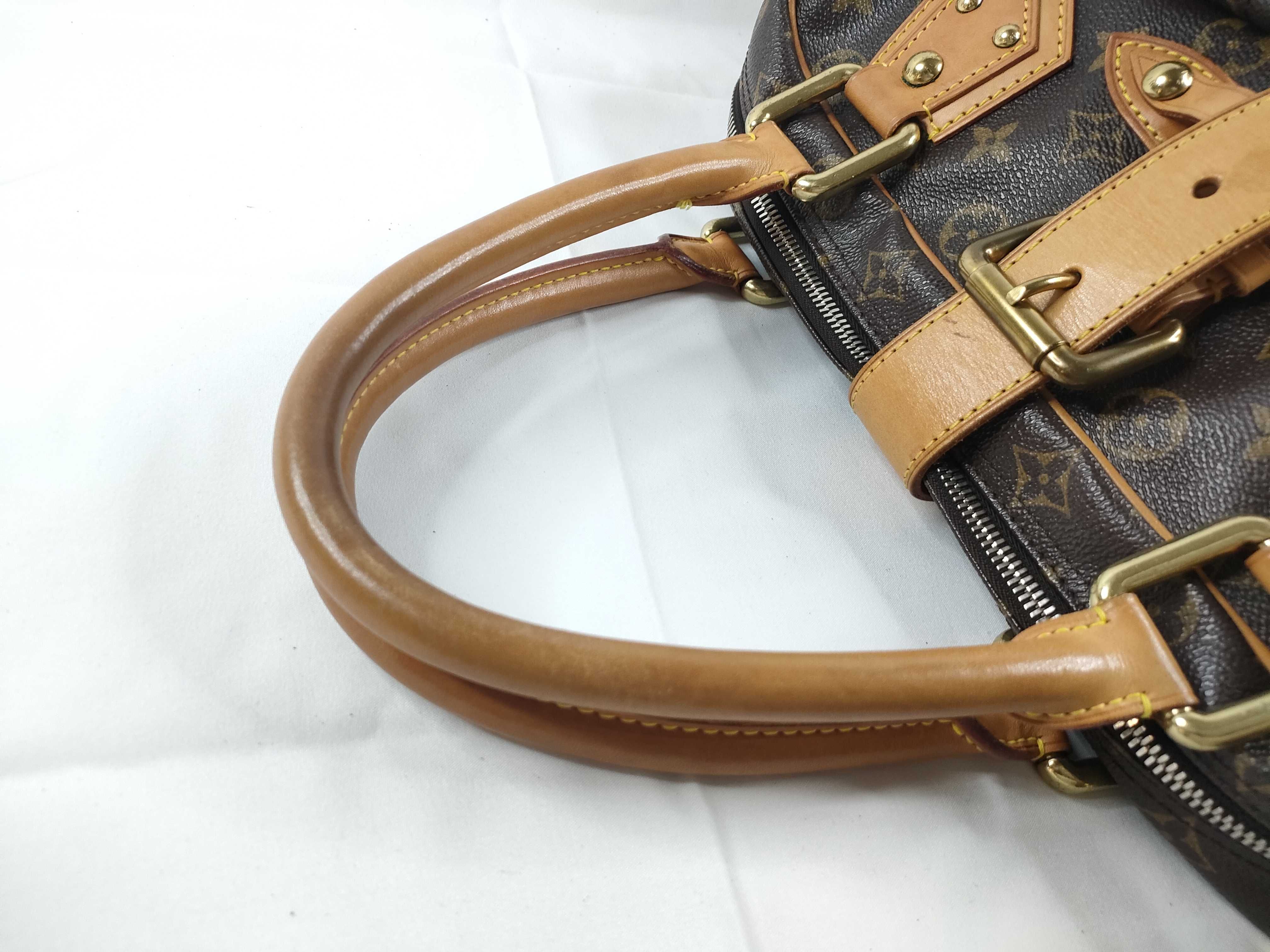 Brown Monogram Manhattan GM M40025 Shoulder Bag — view 6