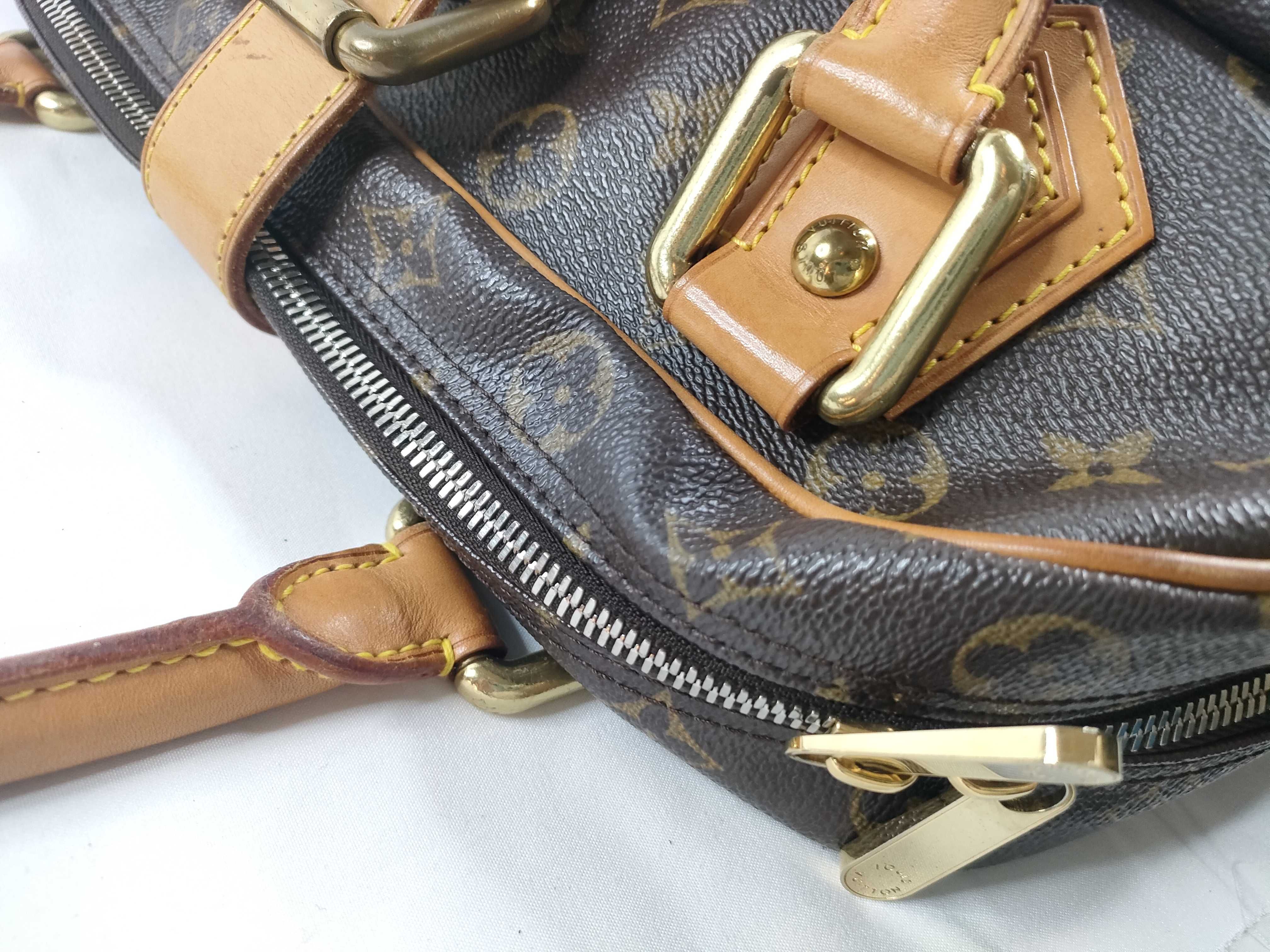 Brown Monogram Manhattan GM M40025 Shoulder Bag — view 9