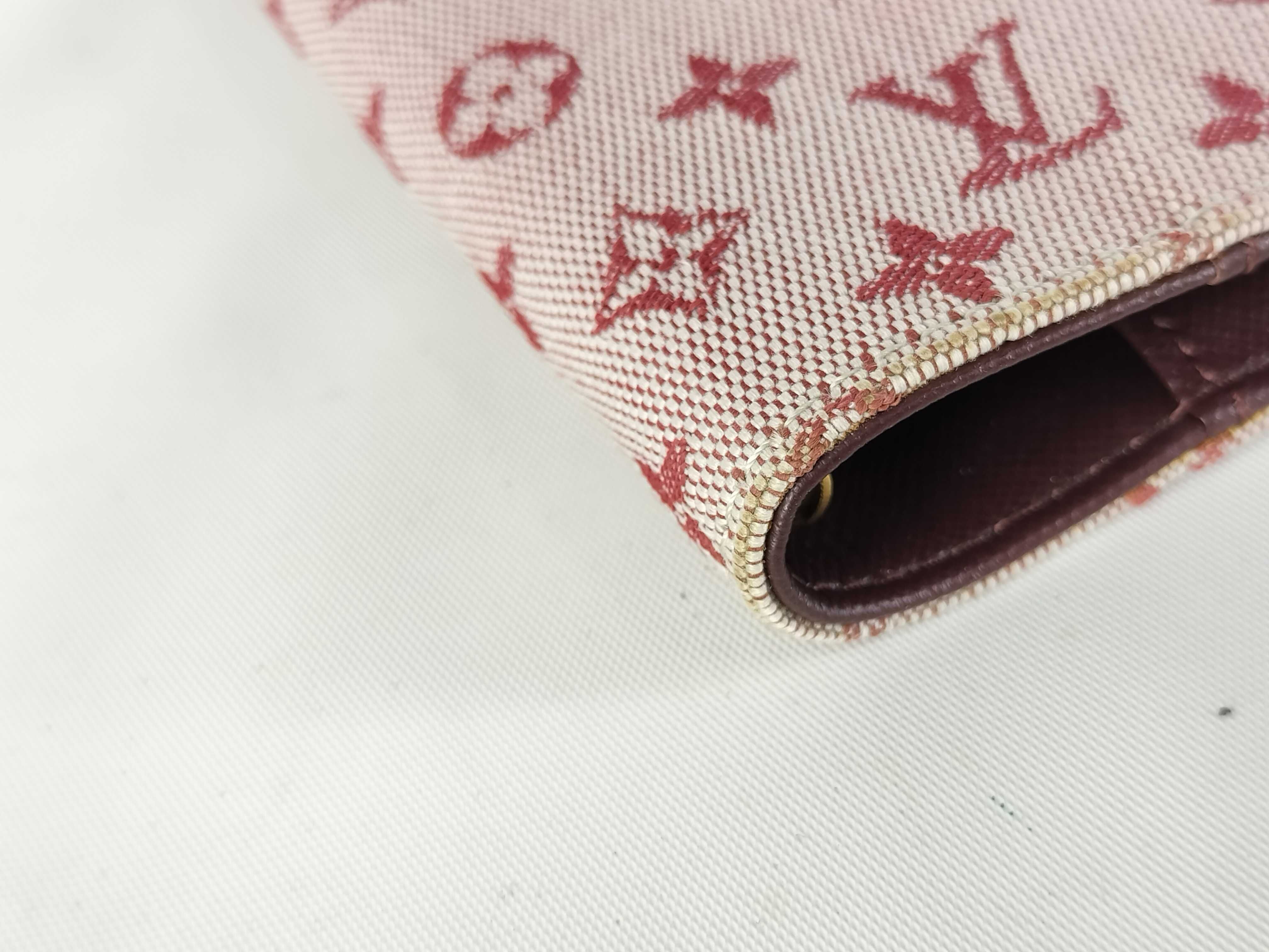 Monogram Mini Agenda Notebook Cover — view 2