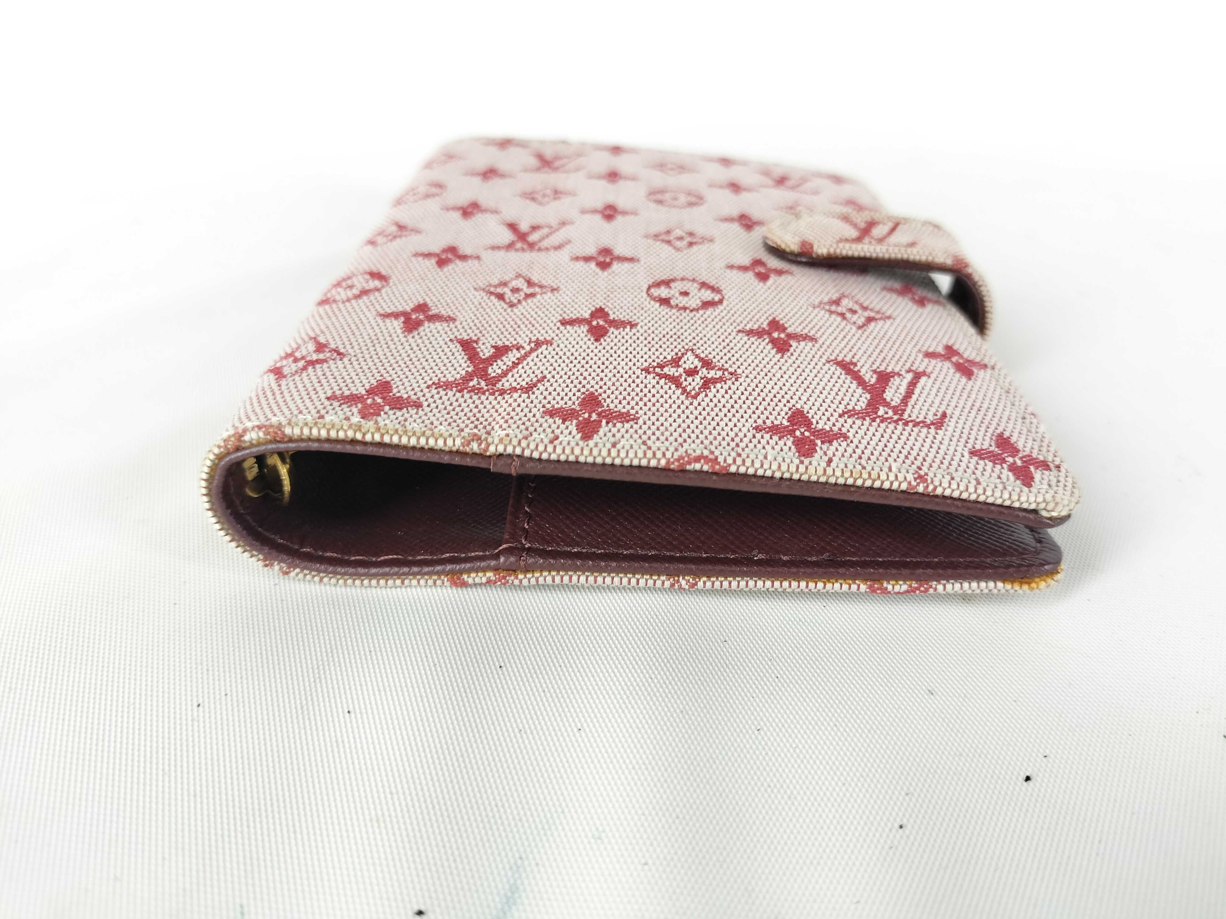 Monogram Mini Agenda Notebook Cover — view 3