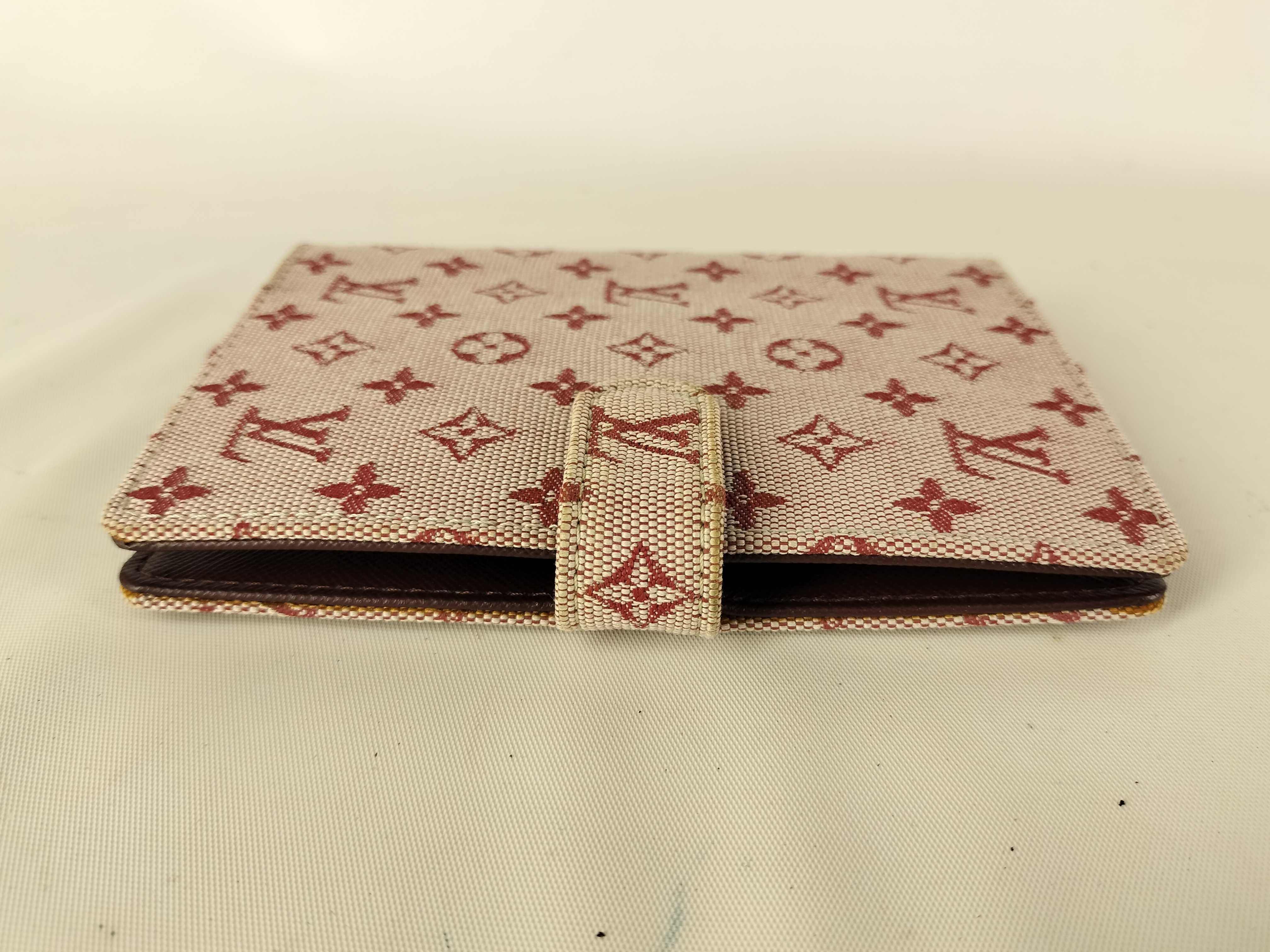 Monogram Mini Agenda Notebook Cover — view 4