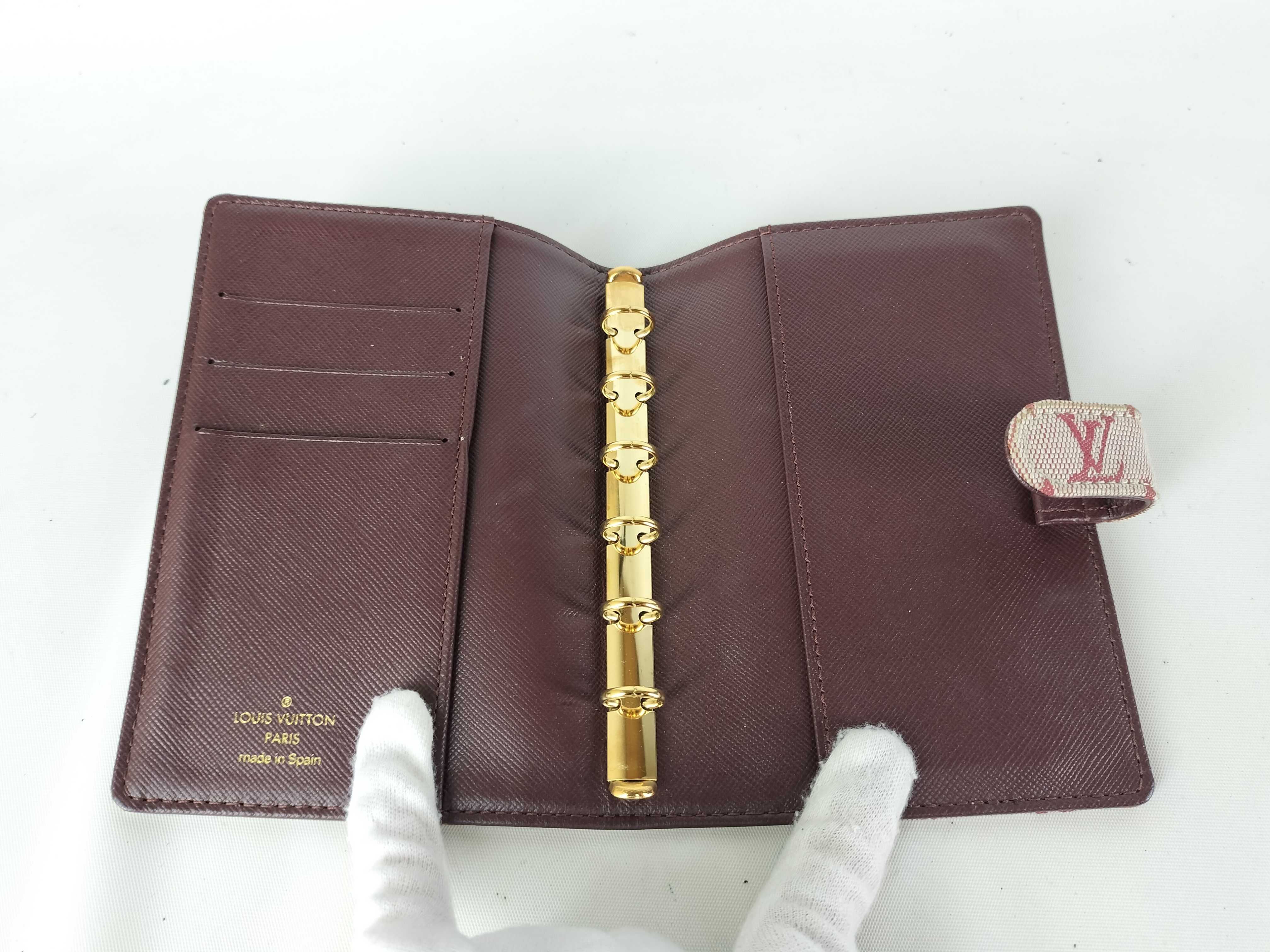 Monogram Mini Agenda Notebook Cover — view 5