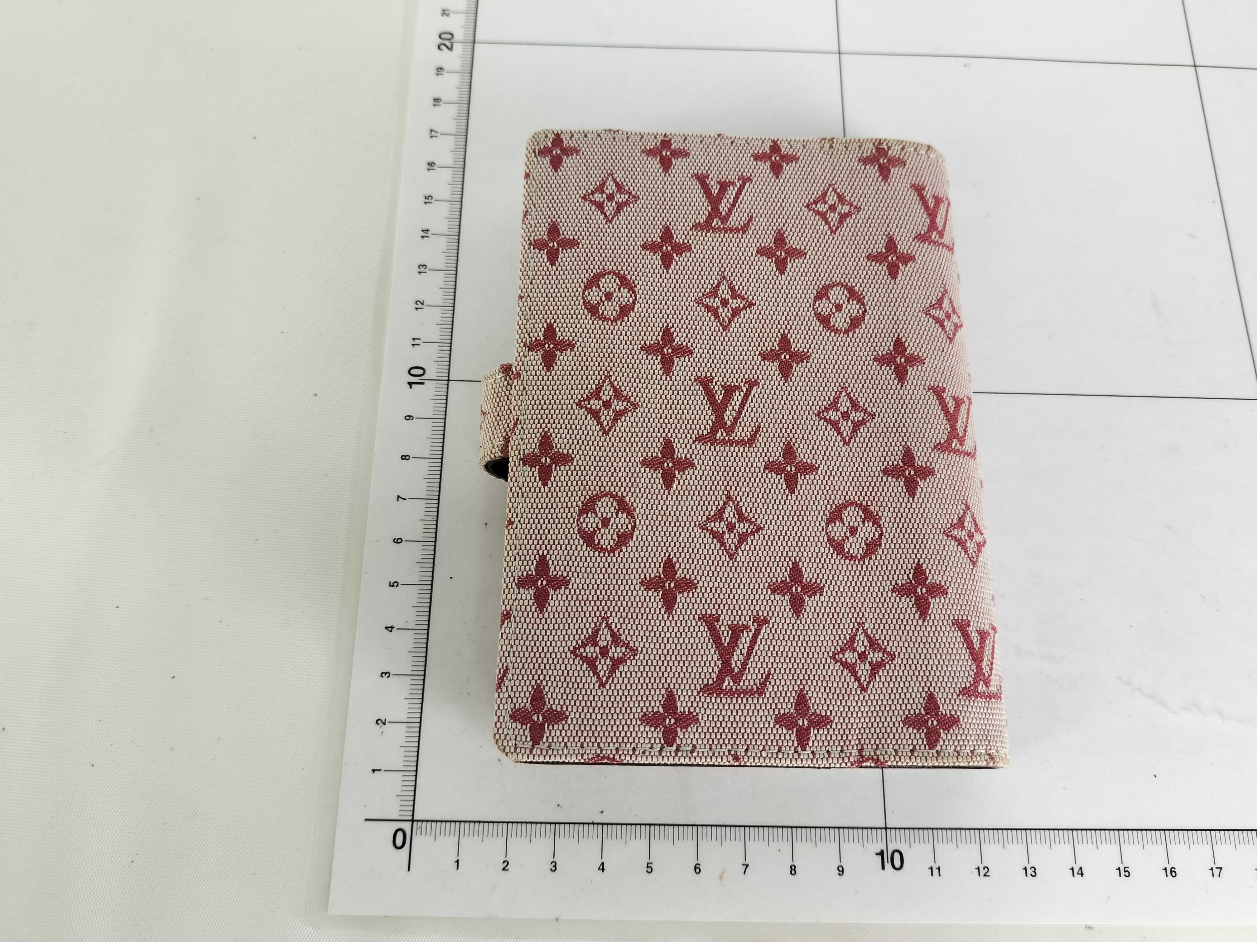 Monogram Mini Agenda Notebook Cover — view 10