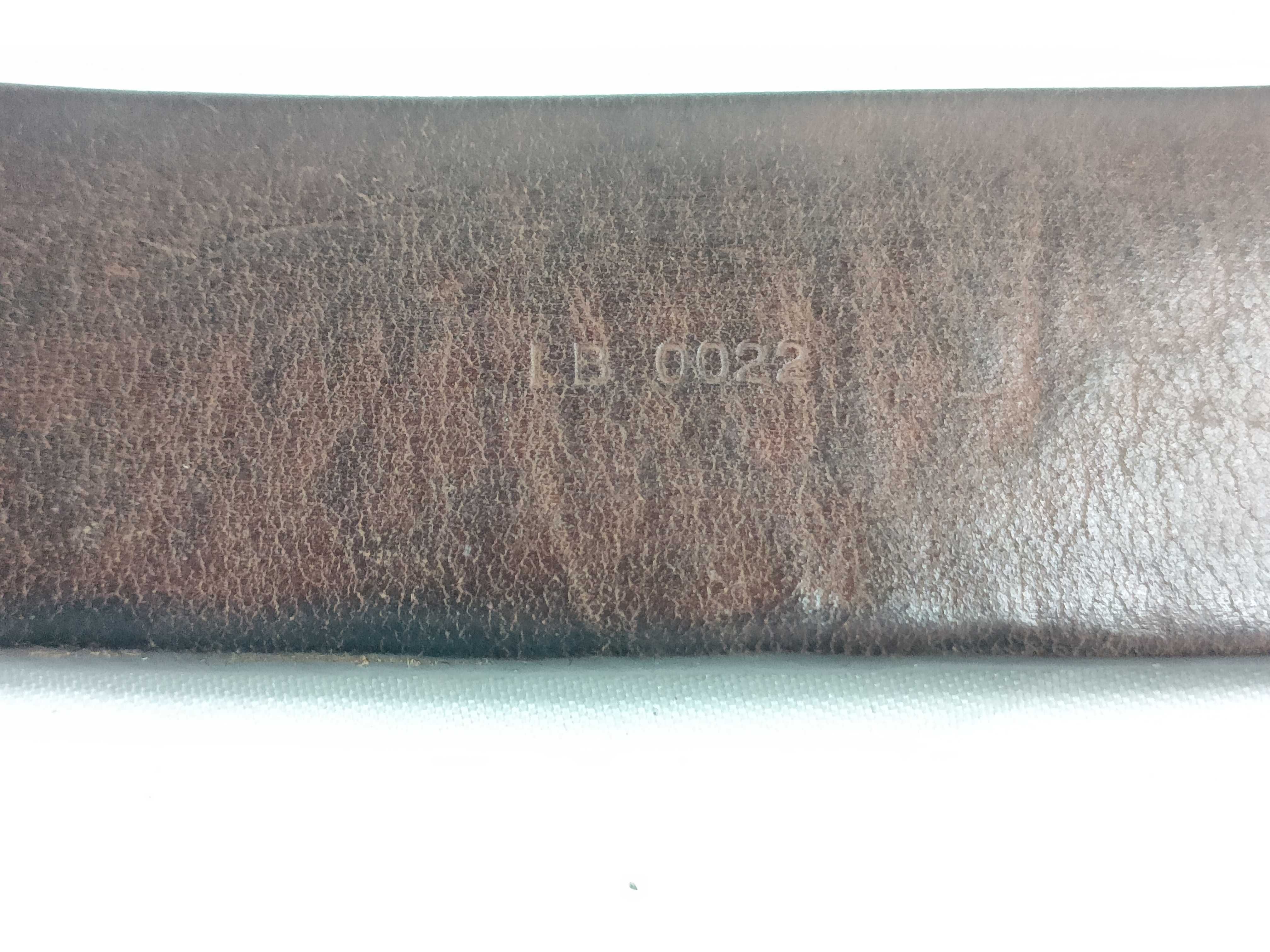 Monogram Louis Vuitton Belt Leather Monogram Belt — view 7