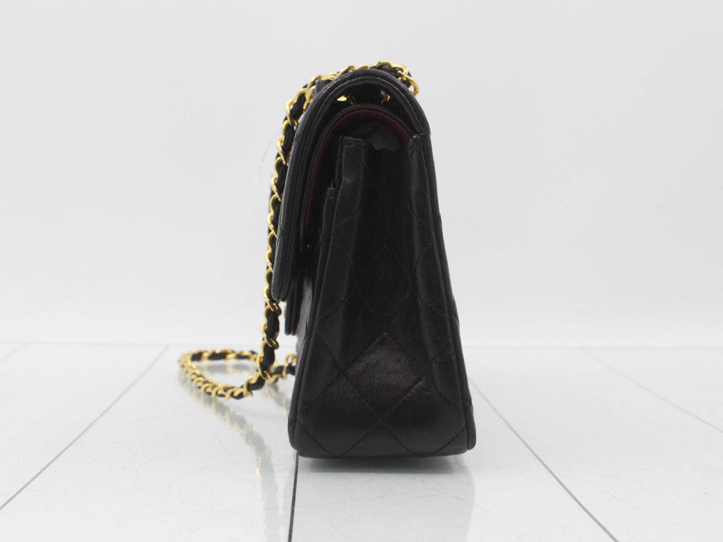 Matelassé Chain Shoulder Bag — view 3