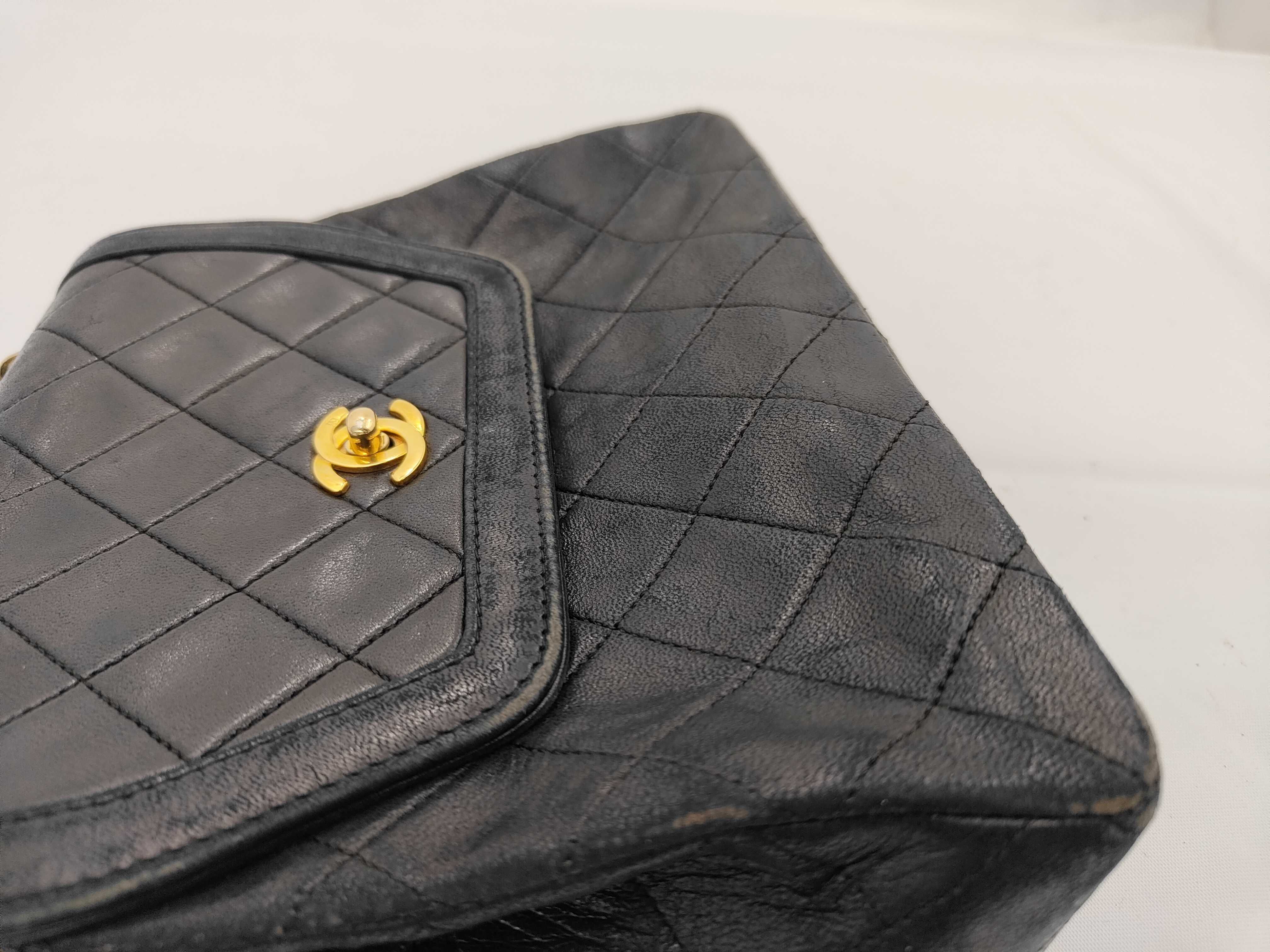 Matelassé Turnlock Coco Mark Lambskin Chain Shoulder Bag — view 15