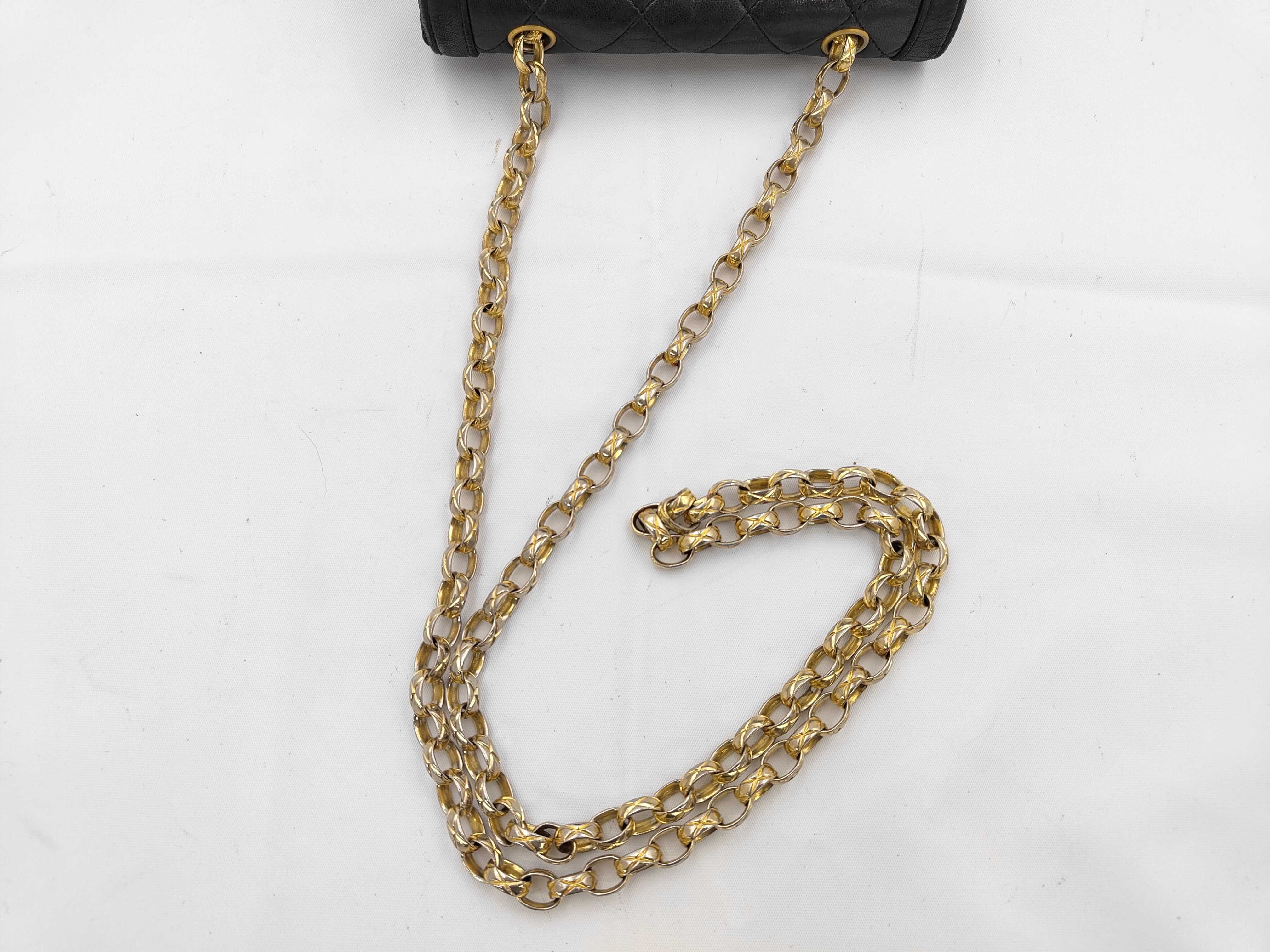 Matelassé Turnlock Coco Mark Lambskin Chain Shoulder Bag — view 3