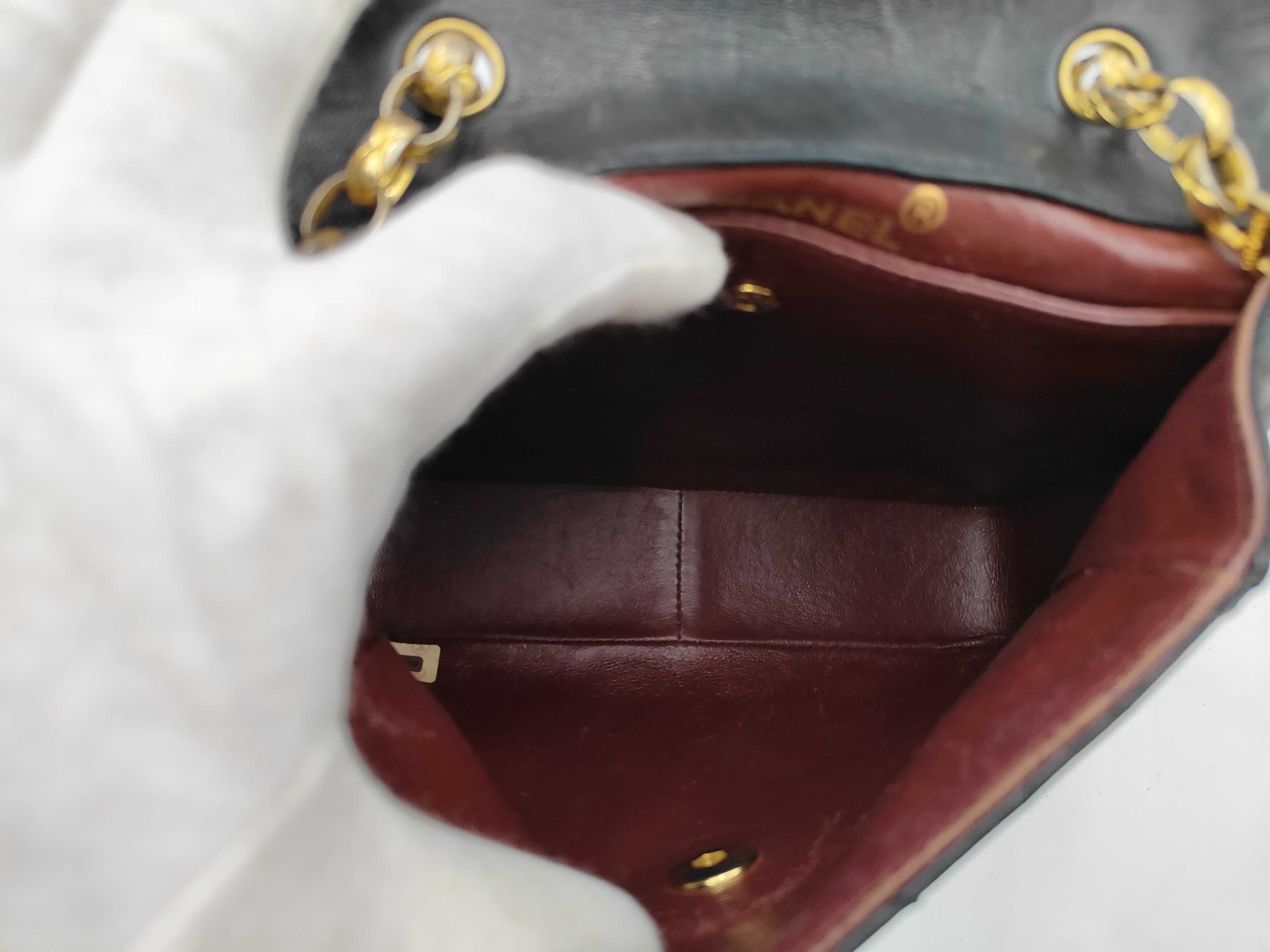 Matelassé Turnlock Coco Mark Lambskin Chain Shoulder Bag — view 9