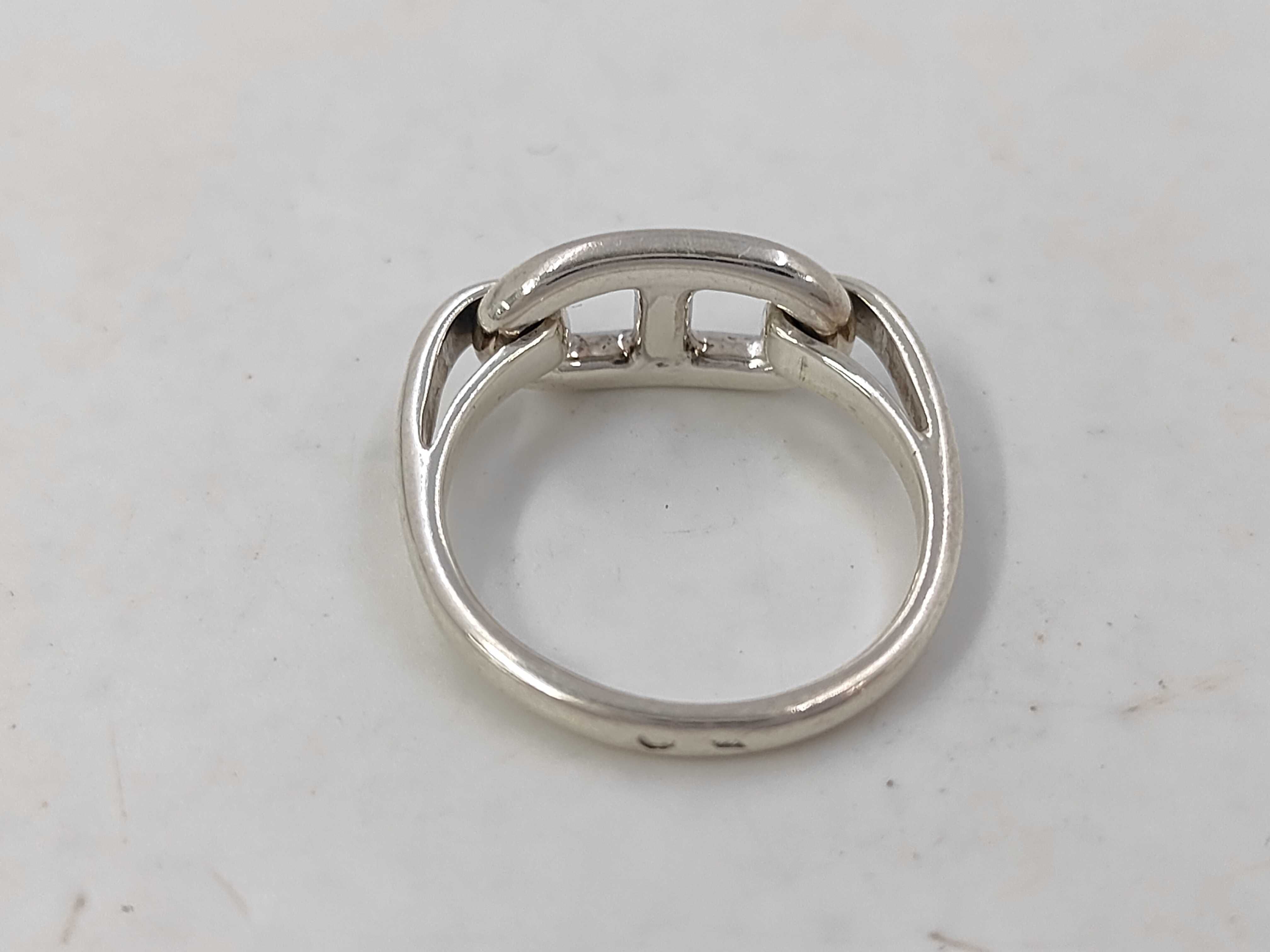 Chaine d'Ancre #53 Ring, 1 link, 925 Sterling Silver Ring — view 4