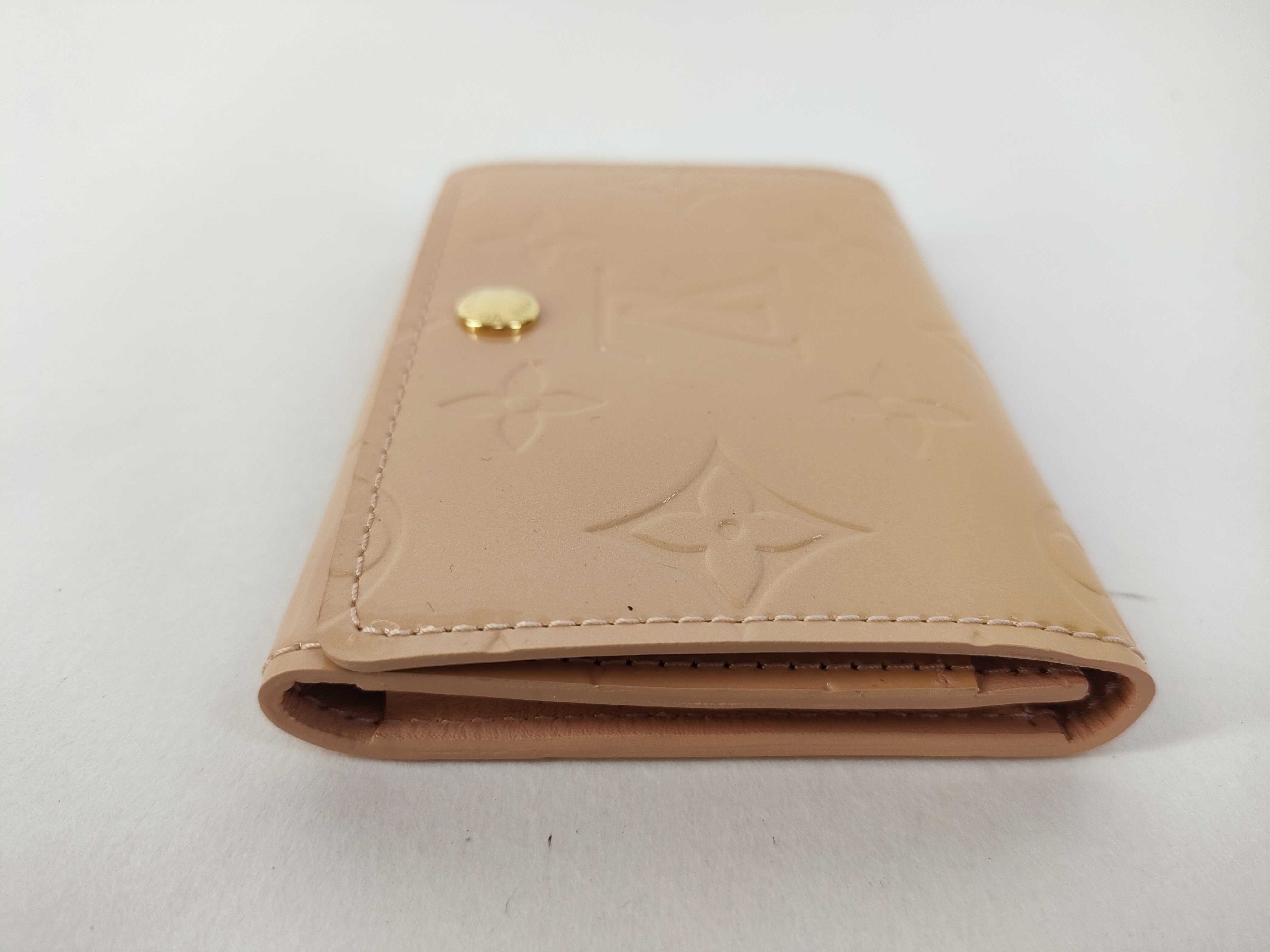 Vernis Louis Vuitton Monogram Vernis M91407 Enveloppe Carte de Visite Card Case — view 4