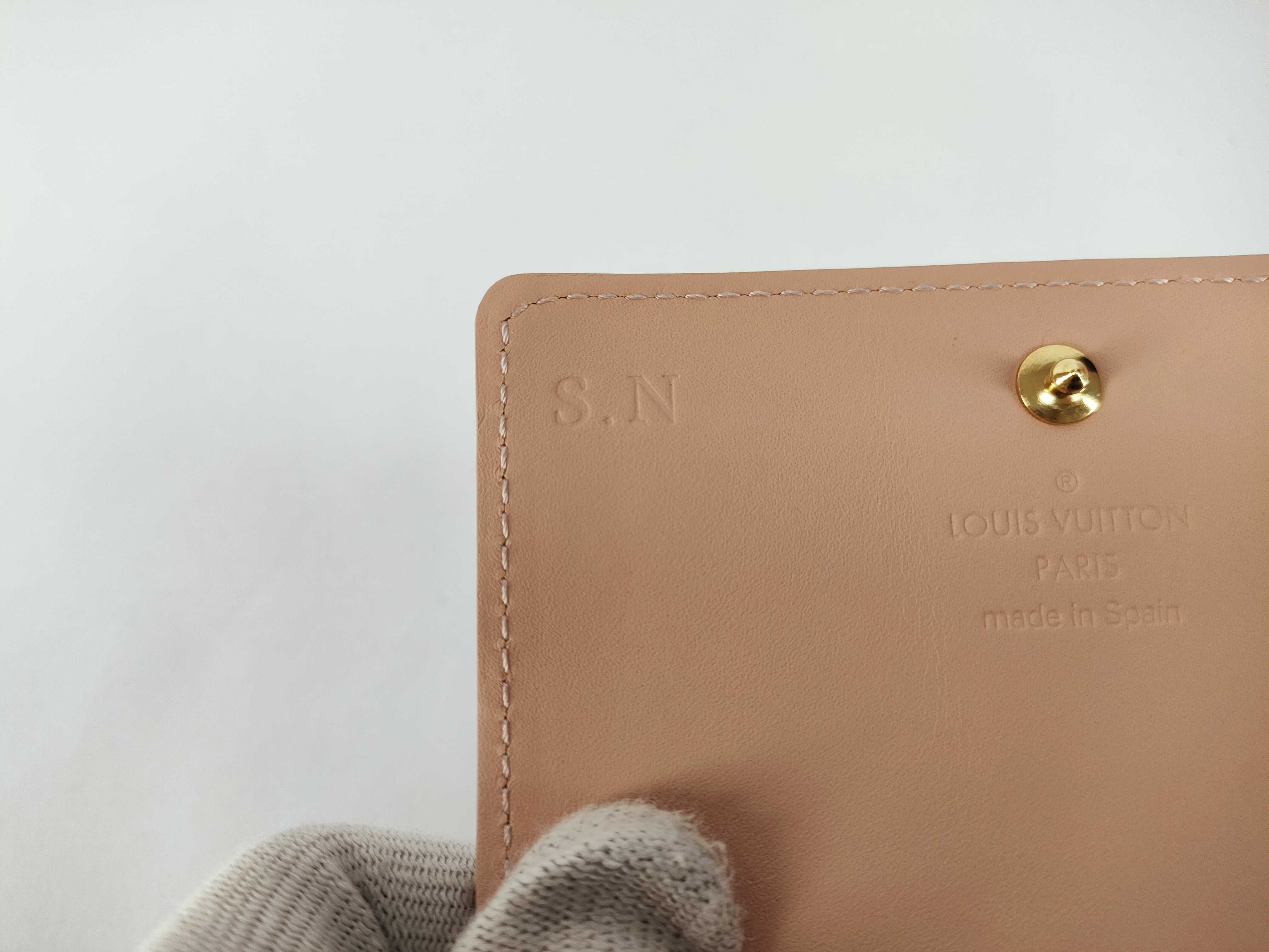 Vernis Louis Vuitton Monogram Vernis M91407 Enveloppe Carte de Visite Card Case — view 10