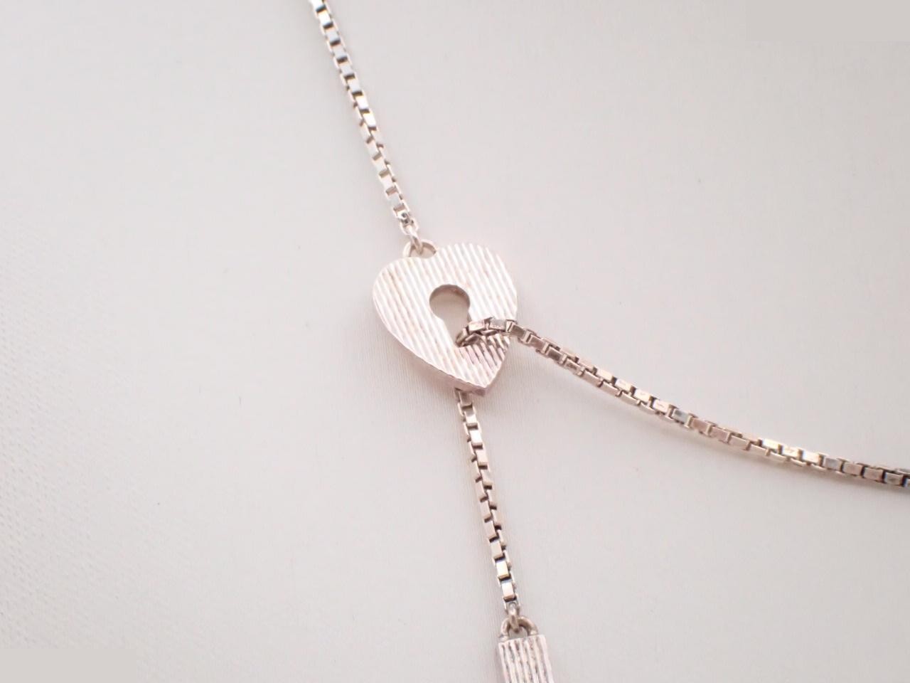 Lariat Necklace, SV925 / 6.3g, Total Length Approx. 55cm — view 2