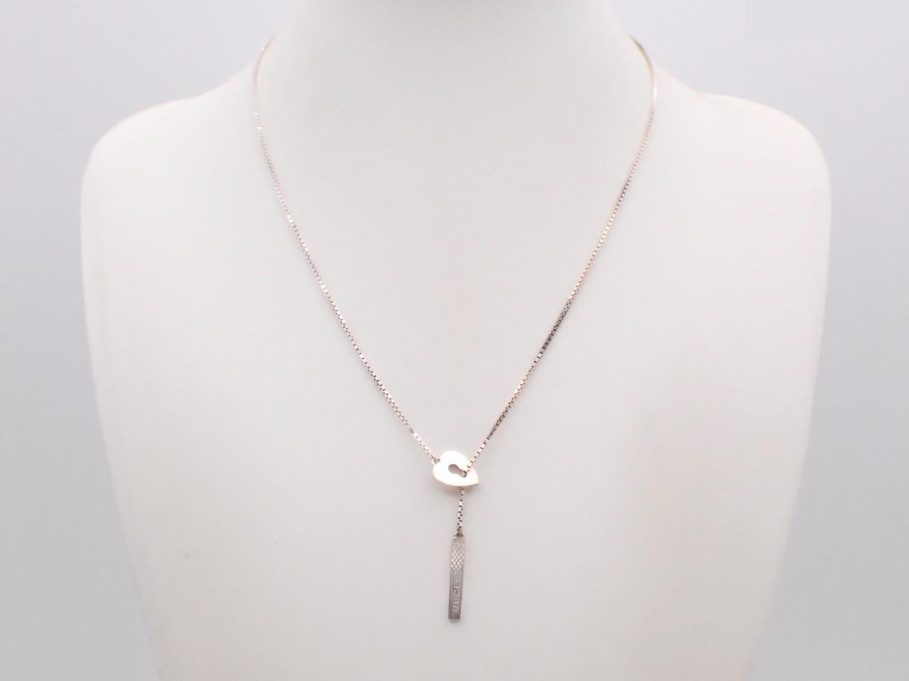 Lariat Necklace, SV925 / 6.3g, Total Length Approx. 55cm — view 3