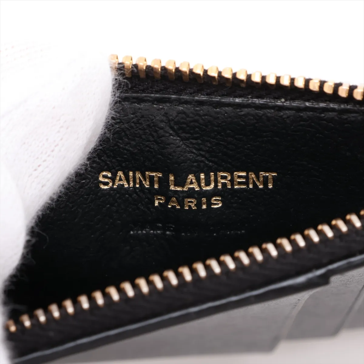 Leather Fragment Case, Black, MRT629899 — view 4