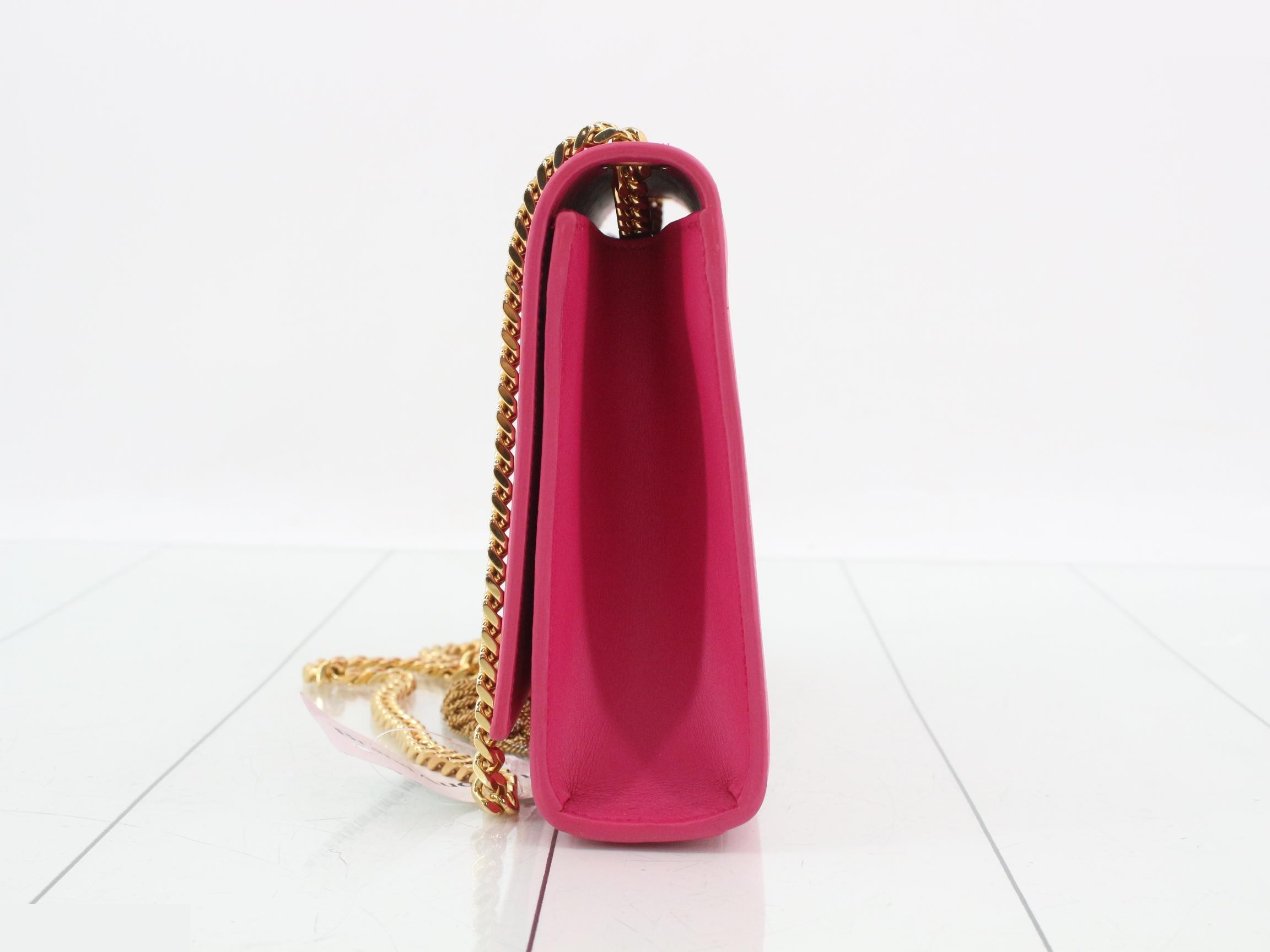 Kate Chain Shoulder Bag, Pink — view 3