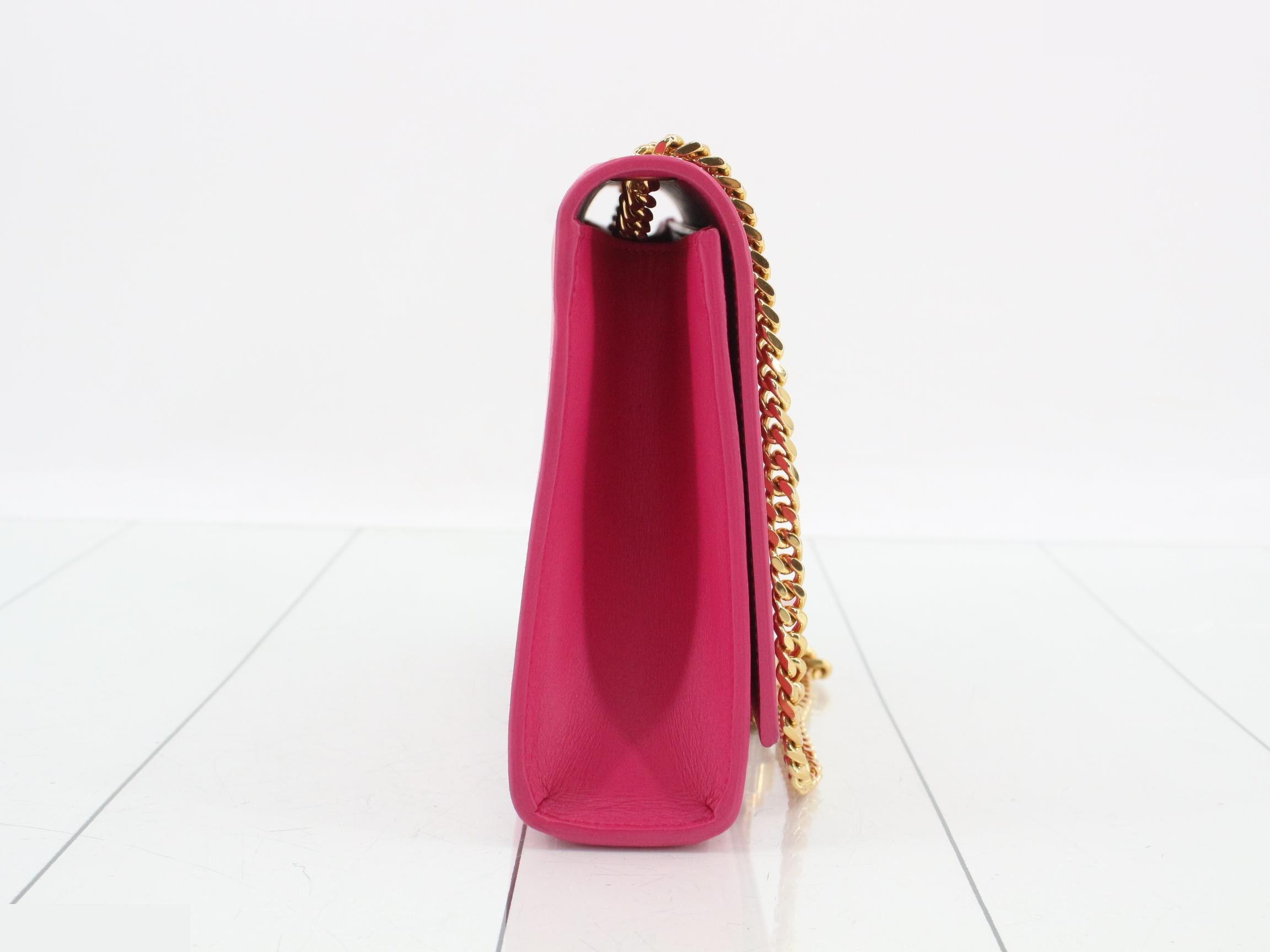 Kate Chain Shoulder Bag, Pink — view 4