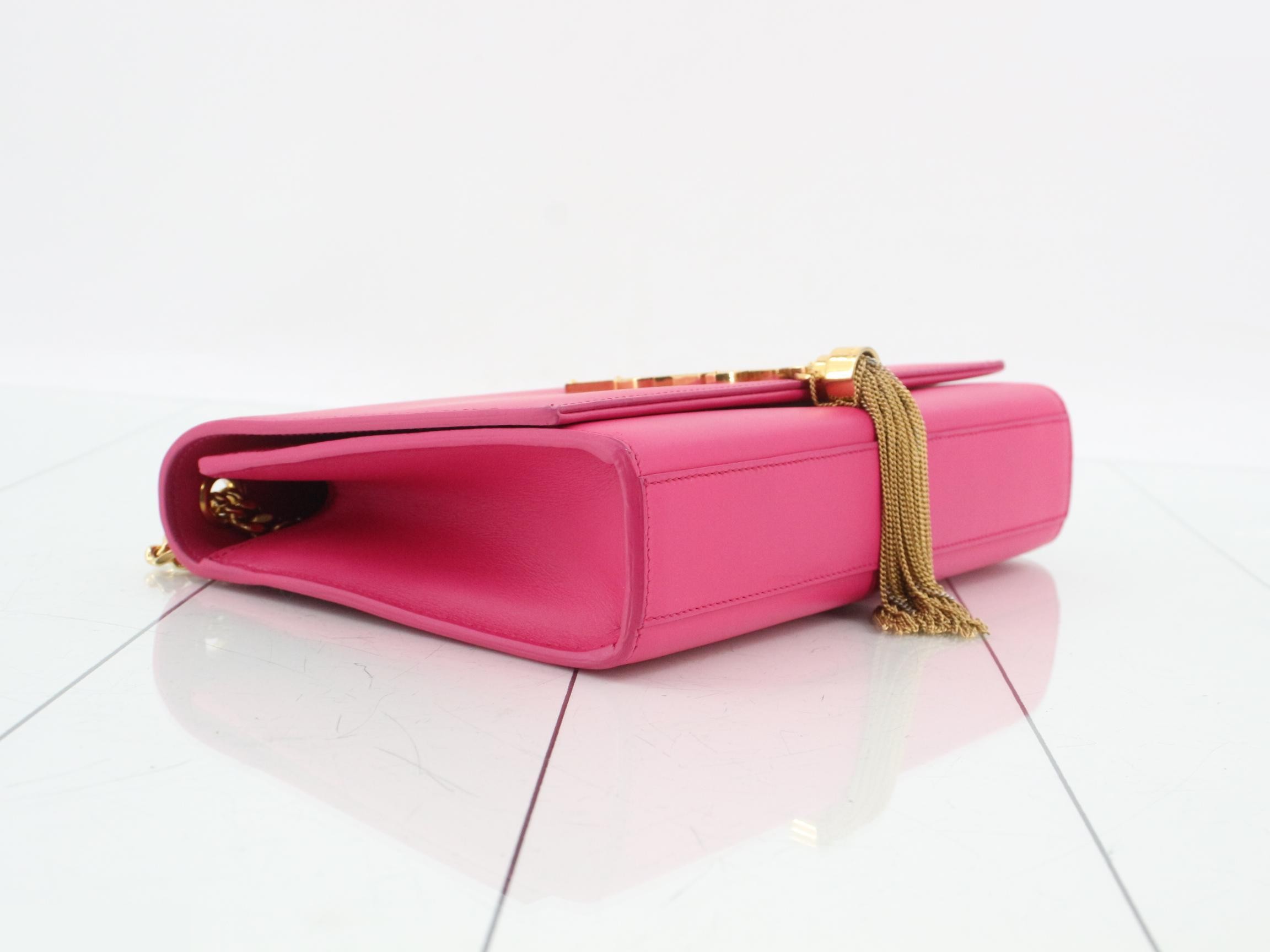 Kate Chain Shoulder Bag, Pink — view 5