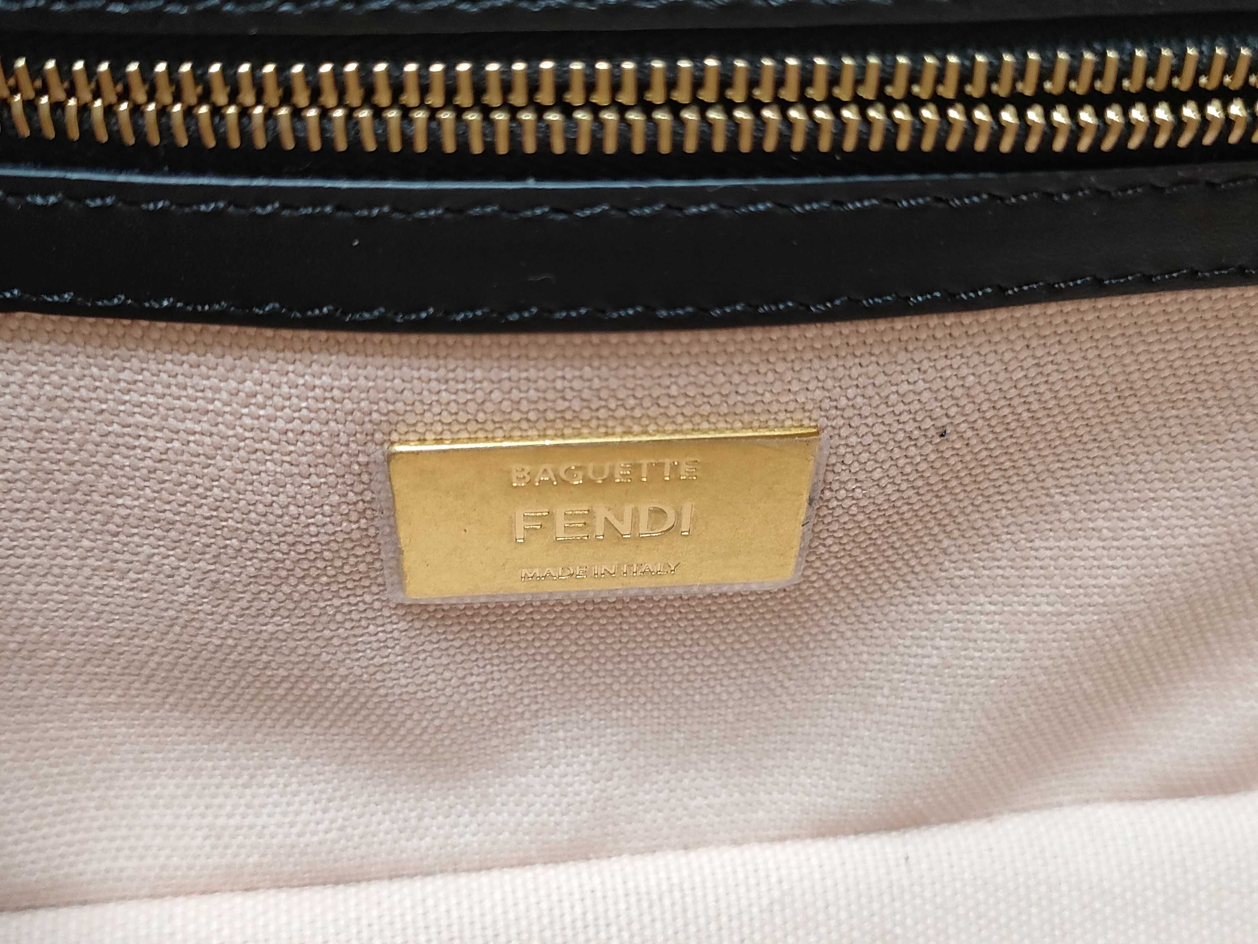 Zucca Pattern Fendi Zucca 2-Way Baguette Pink — view 12