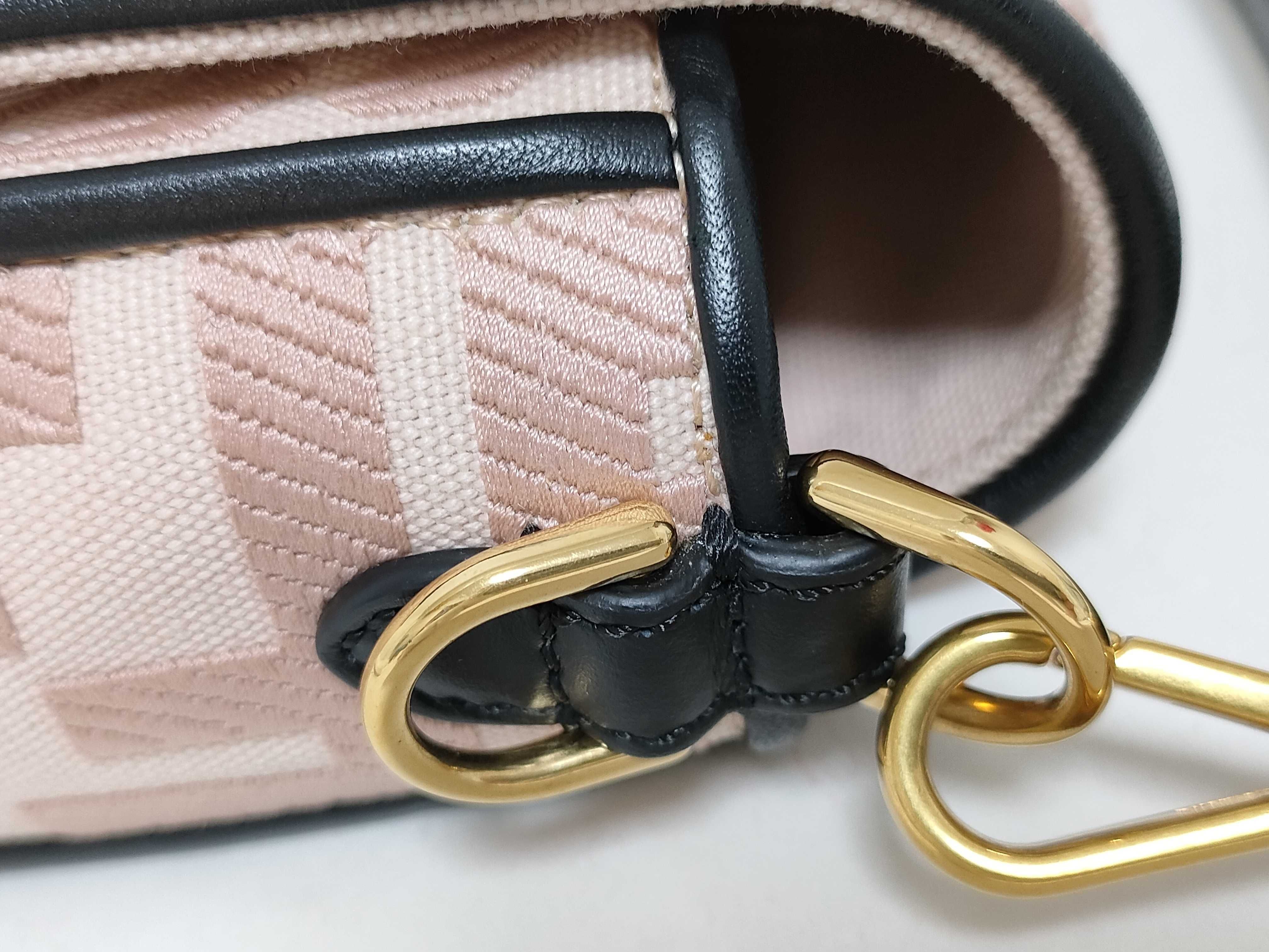 Zucca Pattern Fendi Zucca 2-Way Baguette Pink — view 5