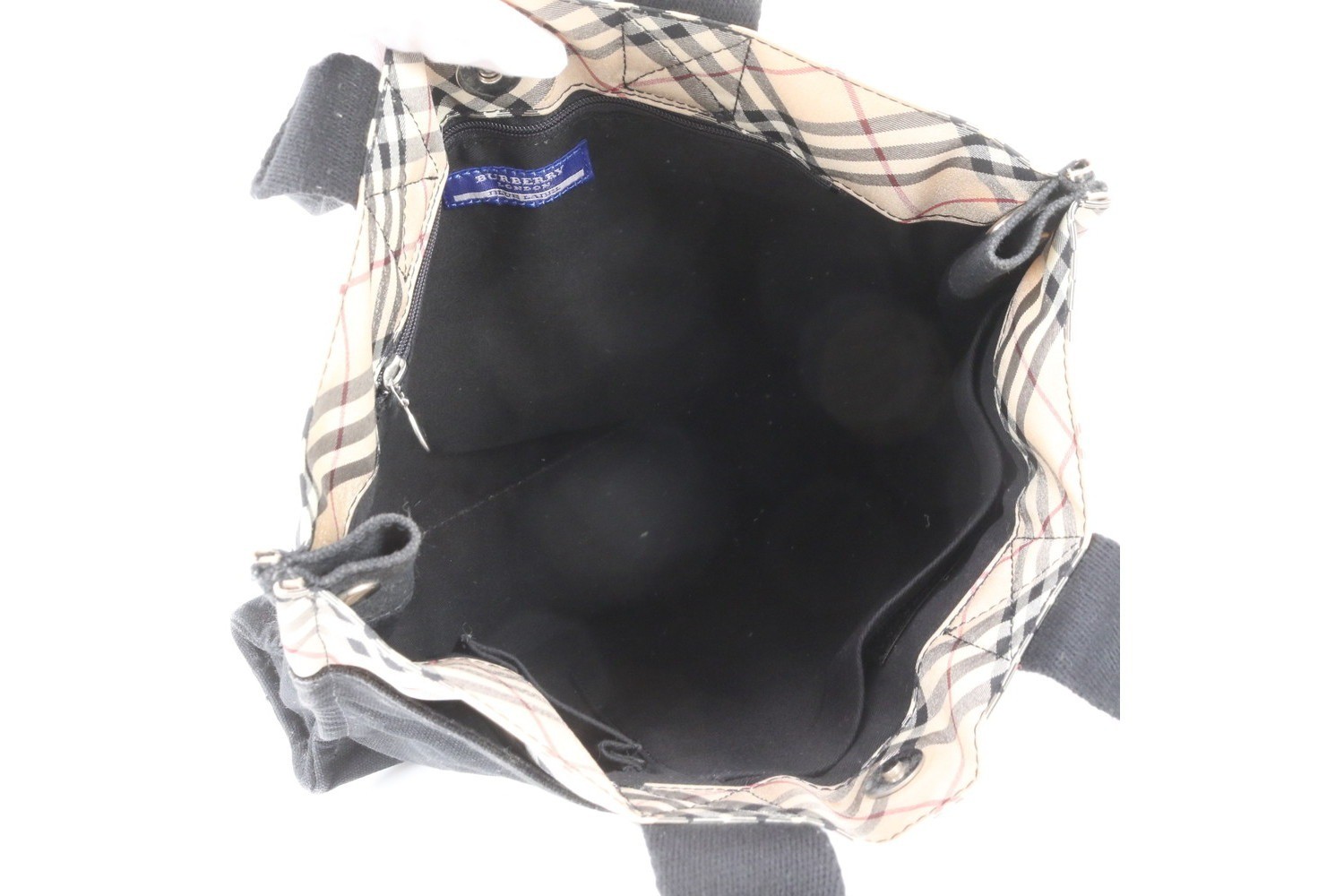 Nova Check Tote Bag — view 7