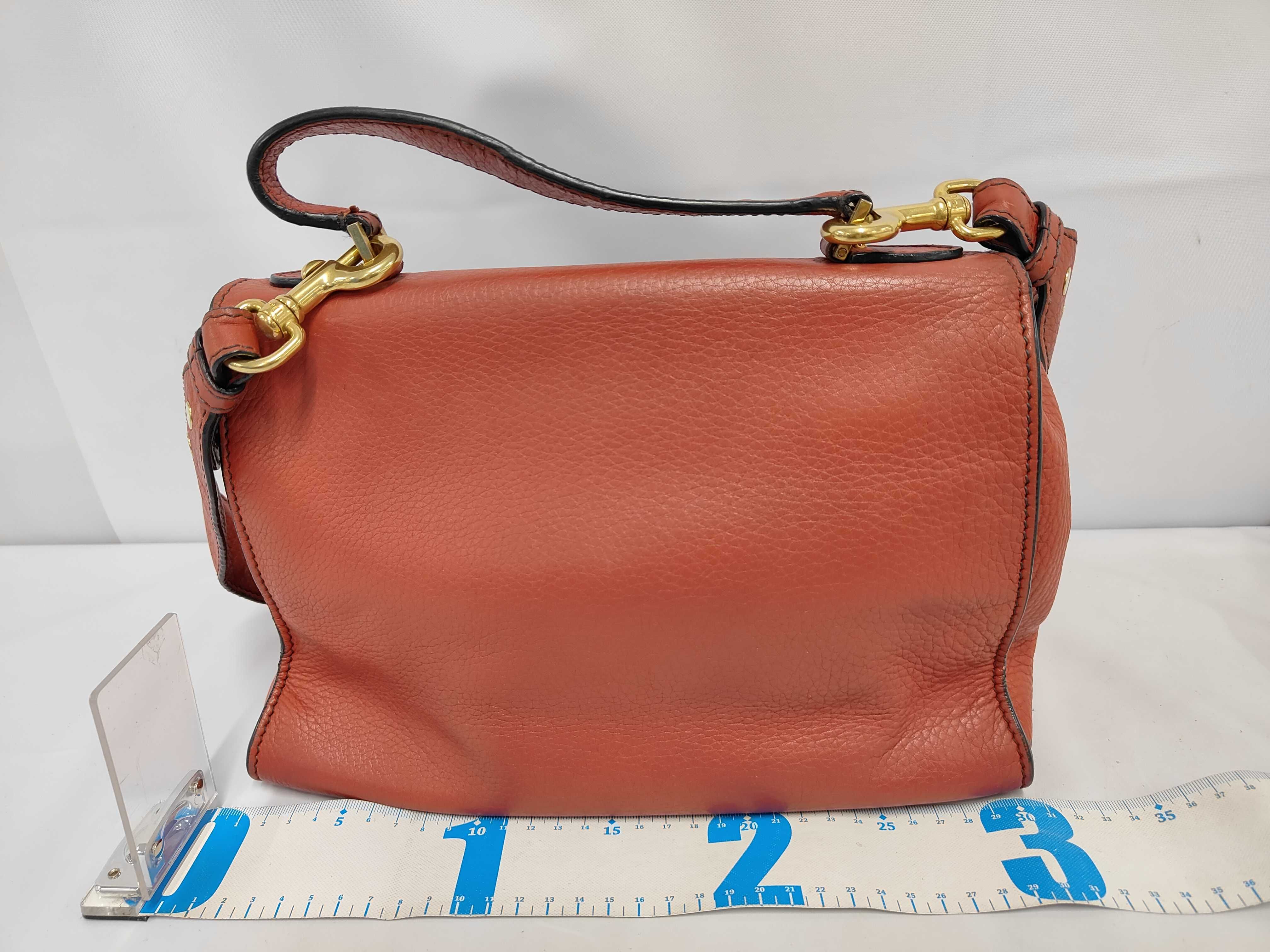 Addict Calf Leather Red Handbag — view 2