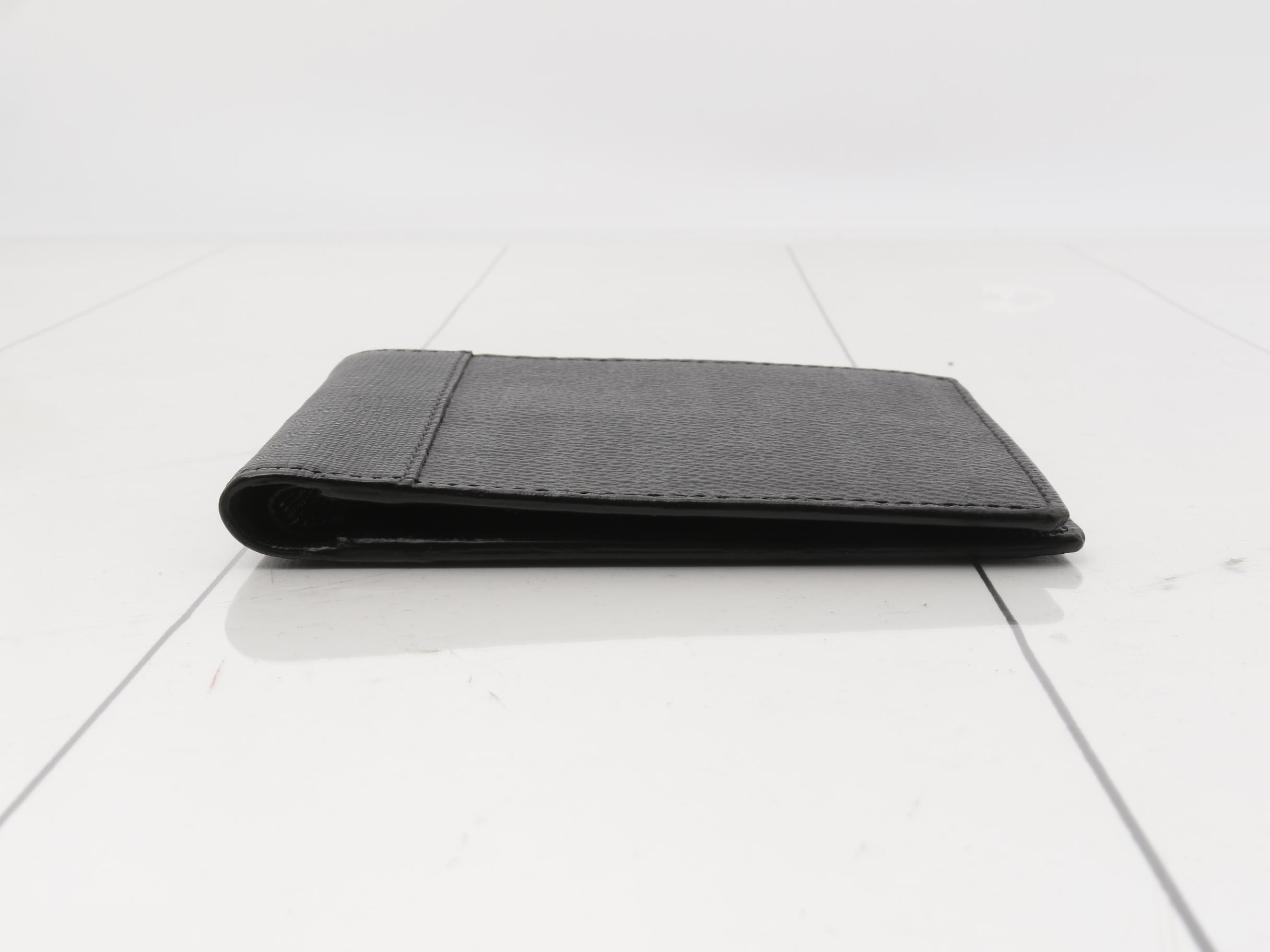 ZUCCA bi-fold wallet, unused, black. — view 3