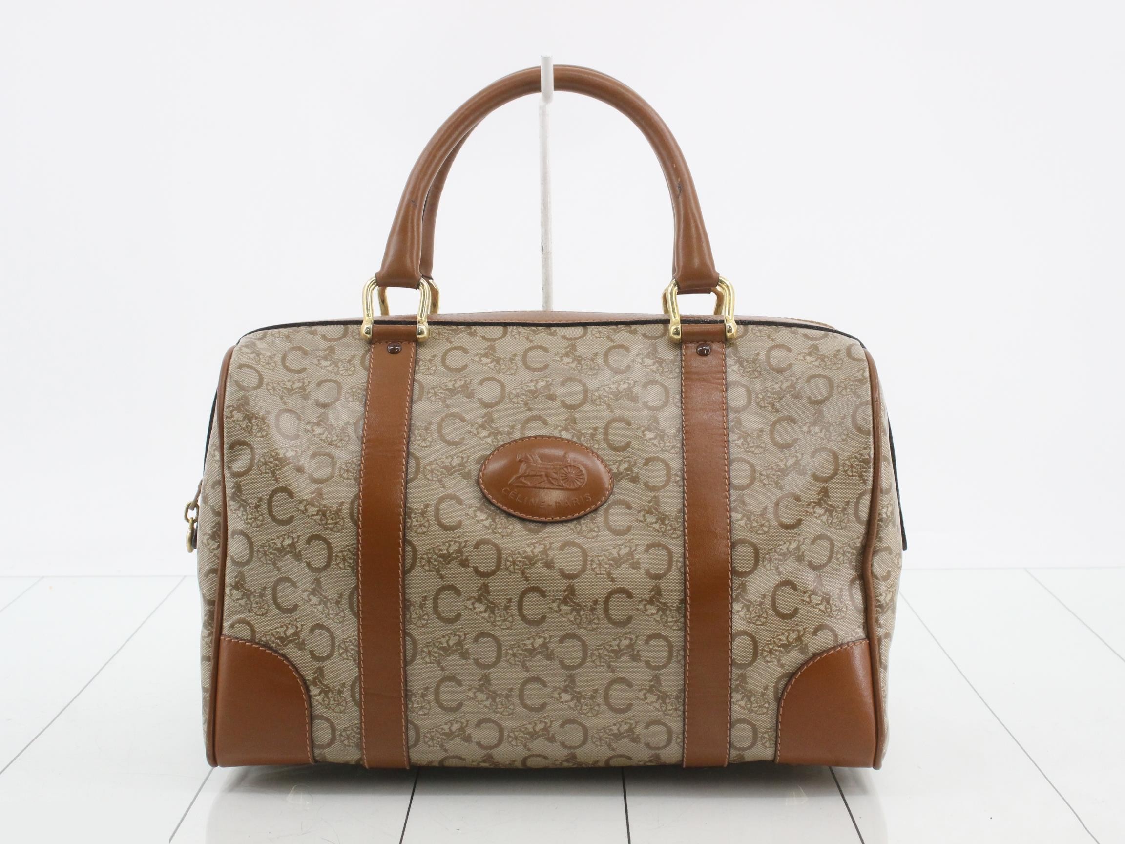 C Macadam Handbag Mini Boston