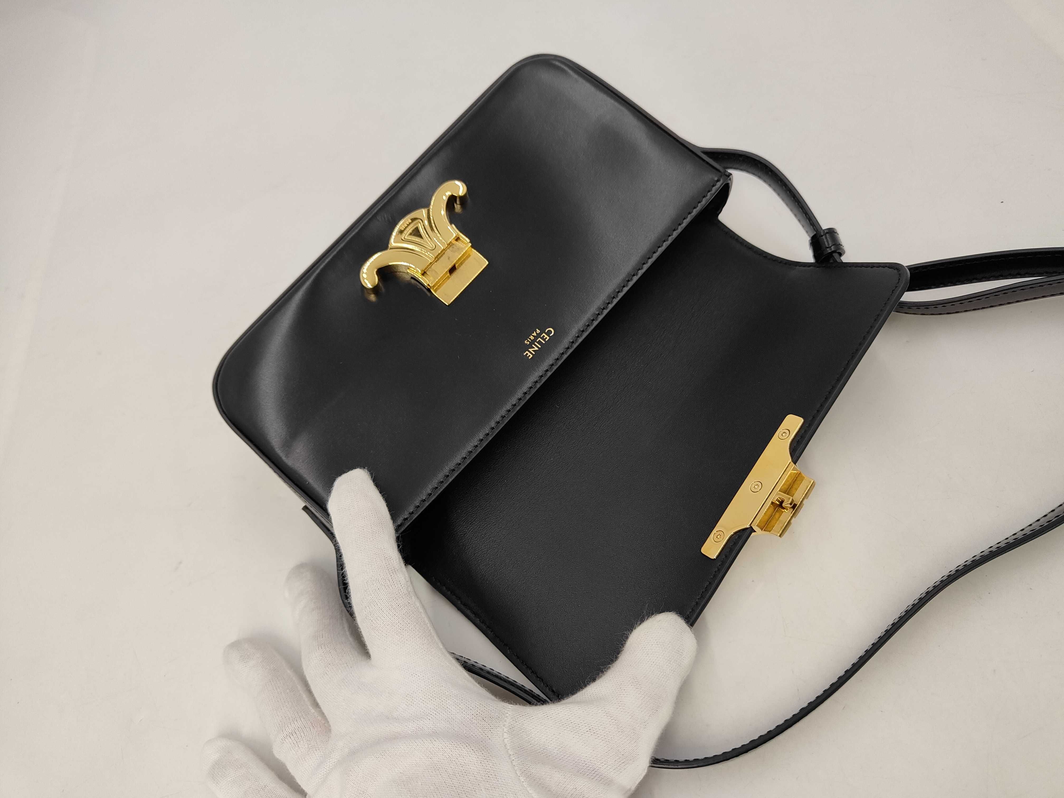 Triomphe Claude Shoulder Bag — view 8