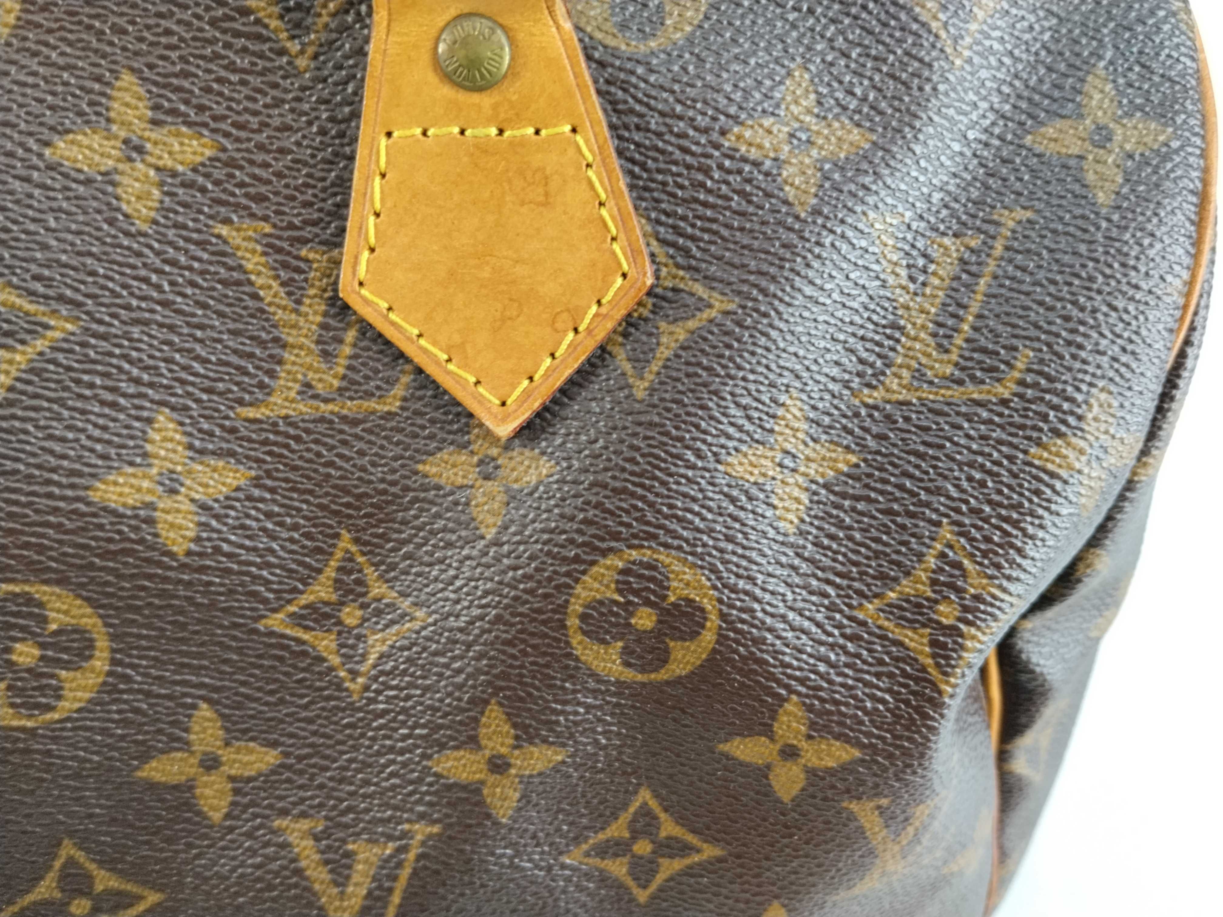 Monogram Speedy 30 Handbag Boston Bag — view 10