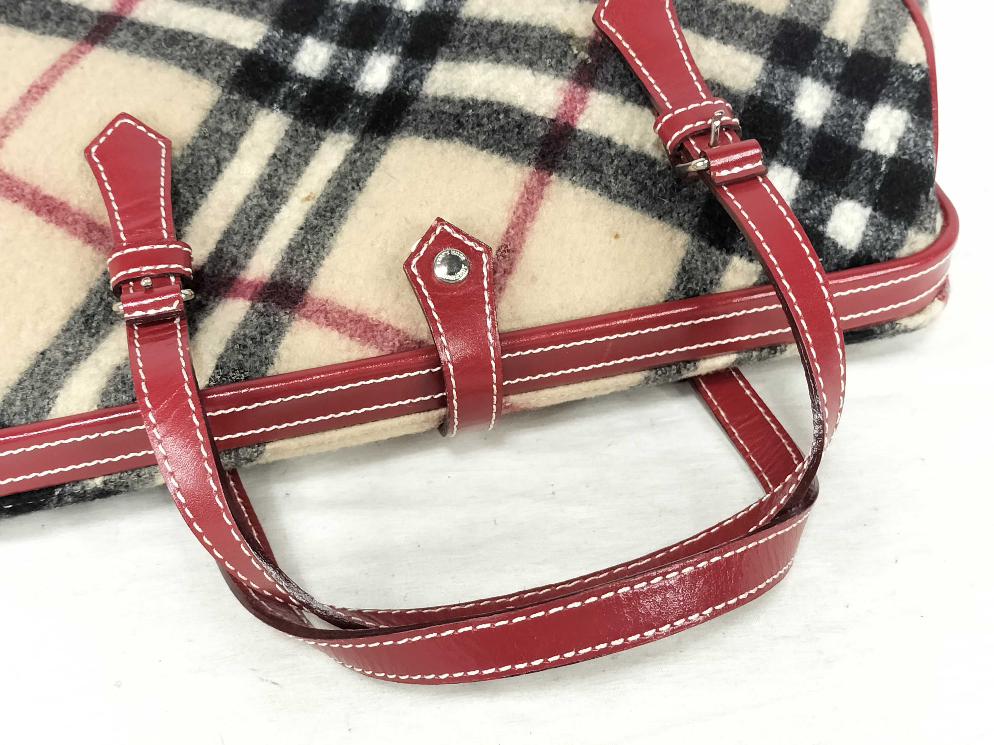 Blue Label Wool Tote Bag — view 3