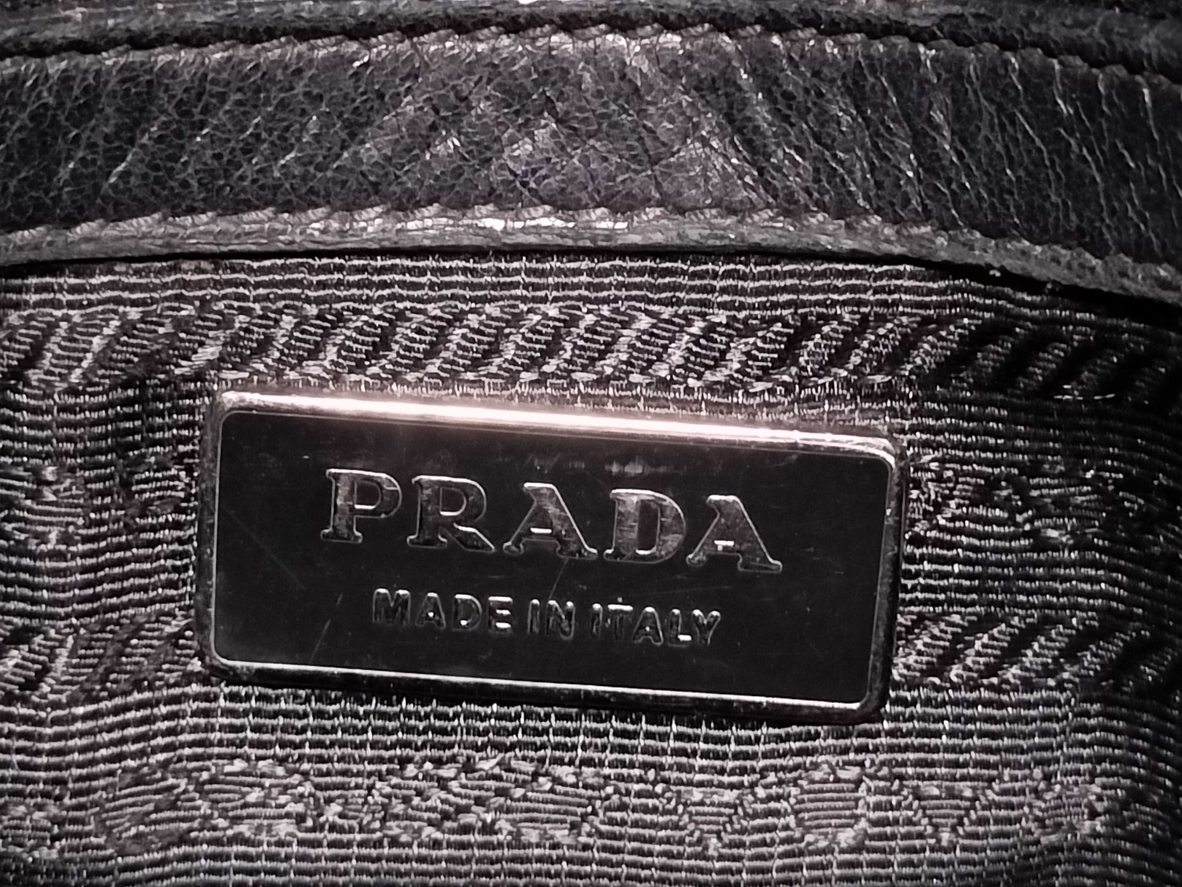 PH- Vernice Gaufre Patent Leather Black Tote Bag Shoulder Bag — view 13