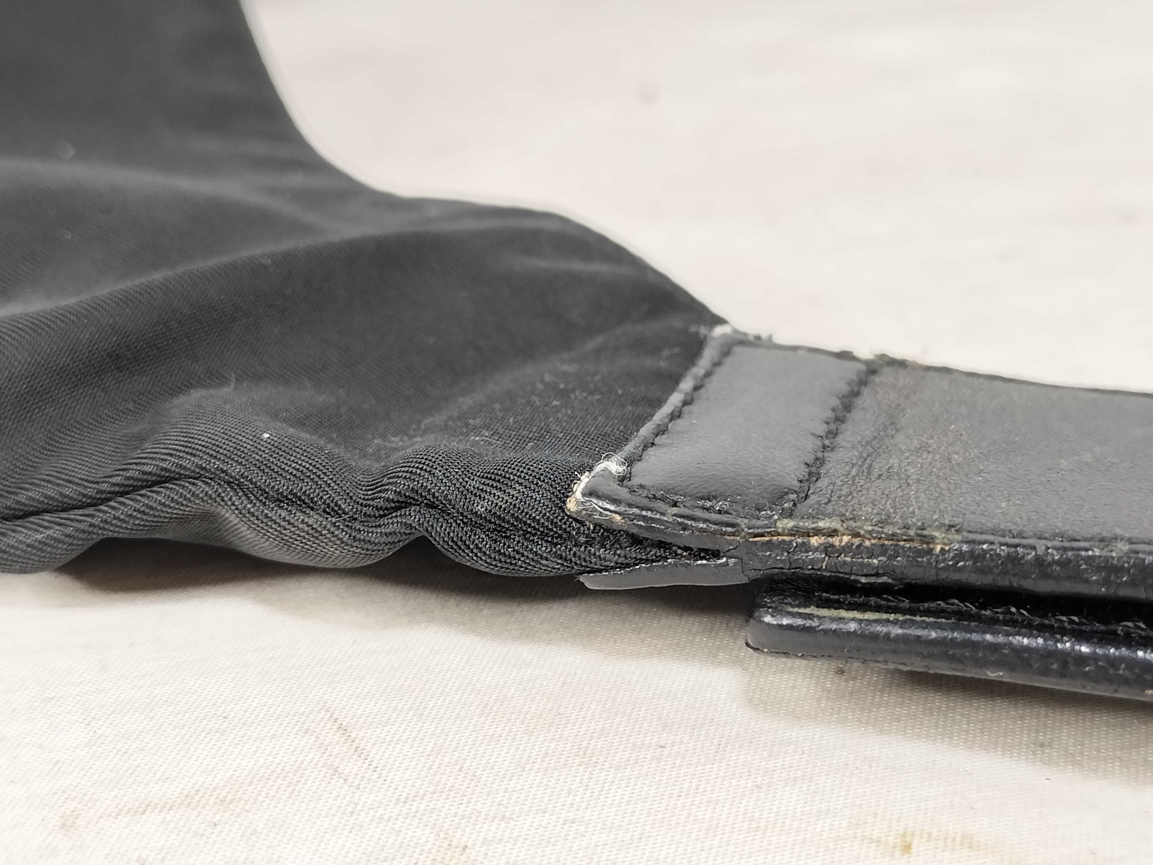 Nylon Shoulder Bag, Black Nylon Shoulder Bag — view 5