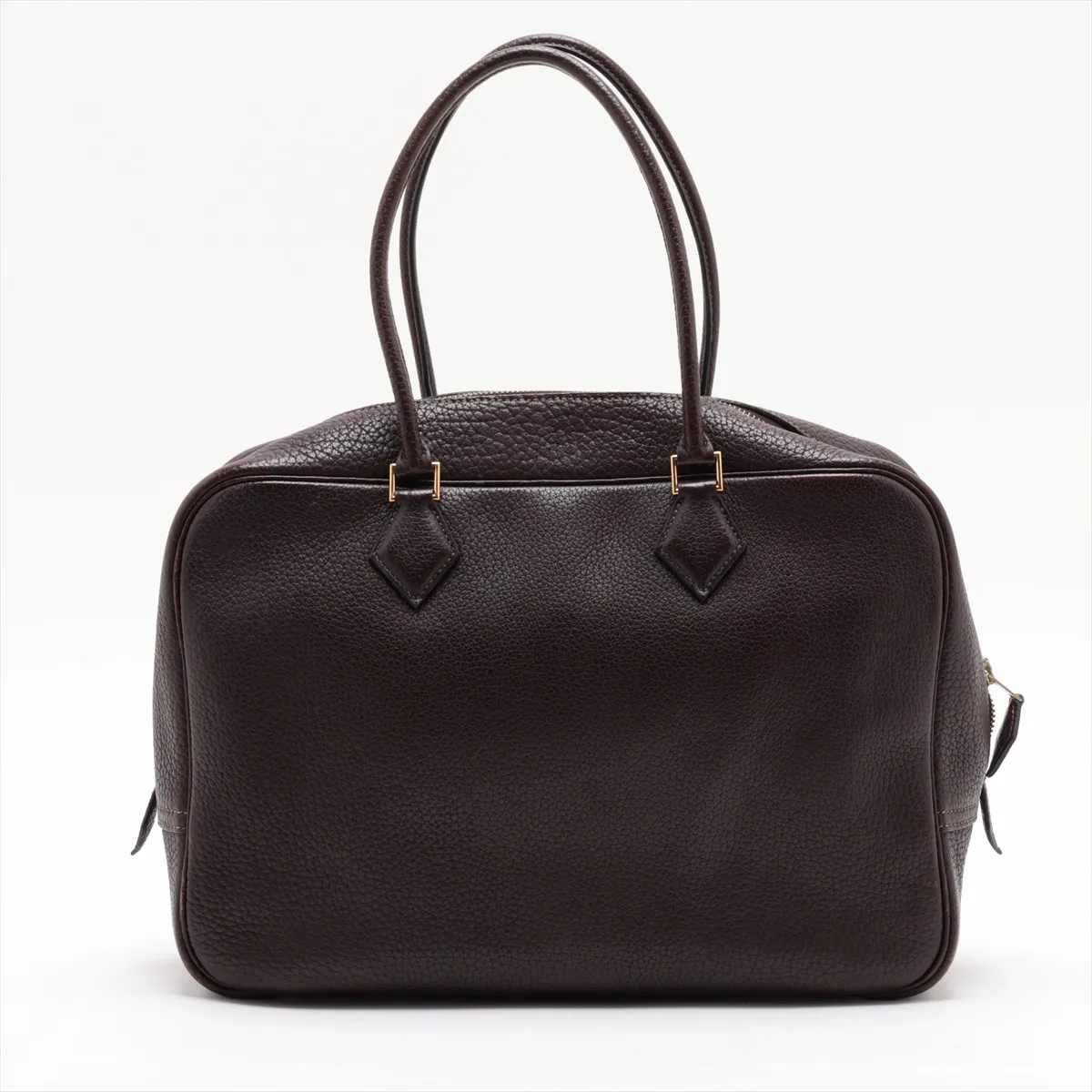 Hermès Plume 32 Fjord Chocolate Gold Hardware G: 2003 — view 2