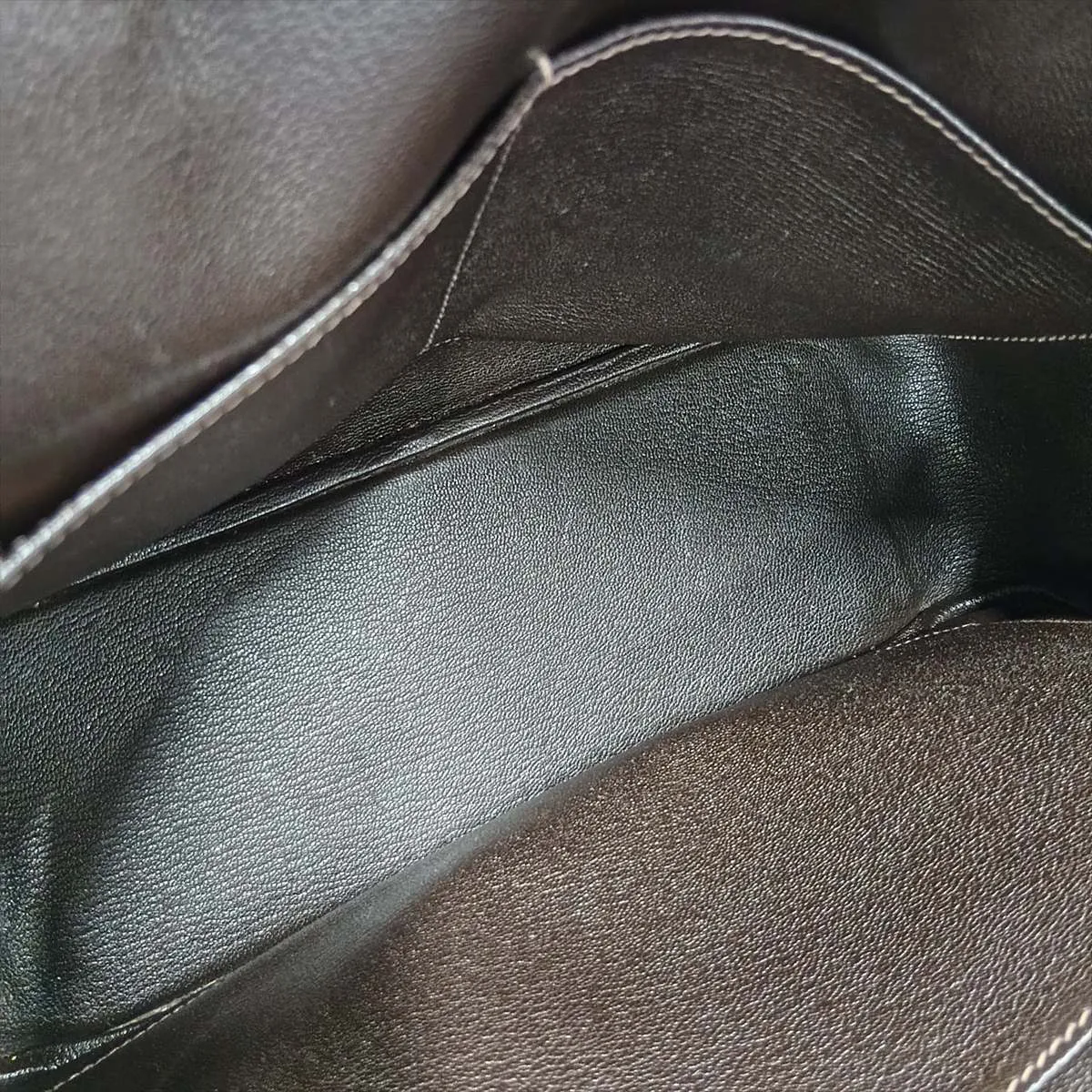 Hermès Plume 32 Fjord Chocolate Gold Hardware G: 2003 — view 15