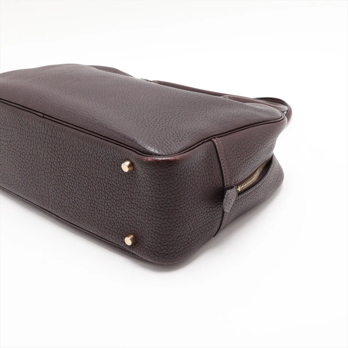 Hermès Plume 32 Fjord Chocolate Gold Hardware G: 2003 — view 3