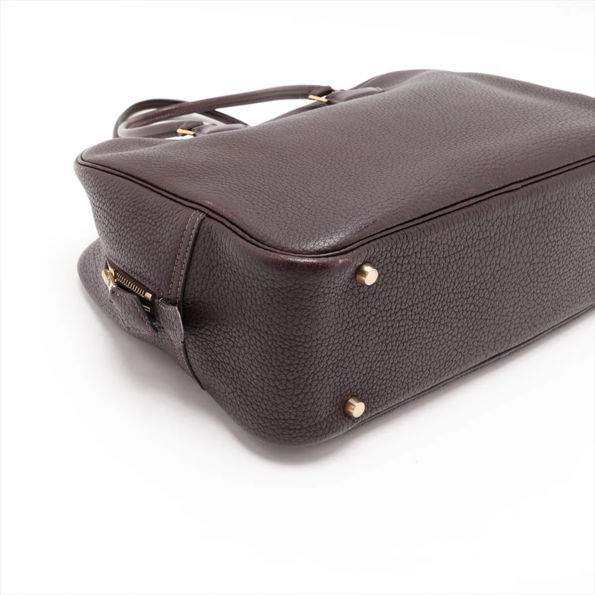 Hermès Plume 32 Fjord Chocolate Gold Hardware G: 2003 — view 4