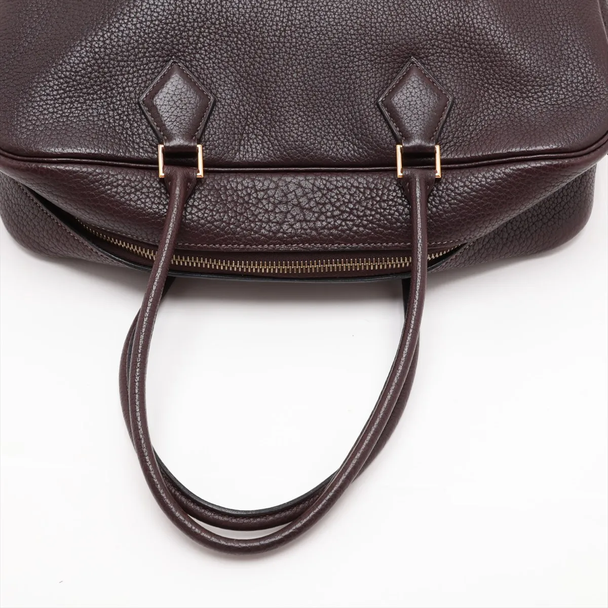 Hermès Plume 32 Fjord Chocolate Gold Hardware G: 2003 — view 5