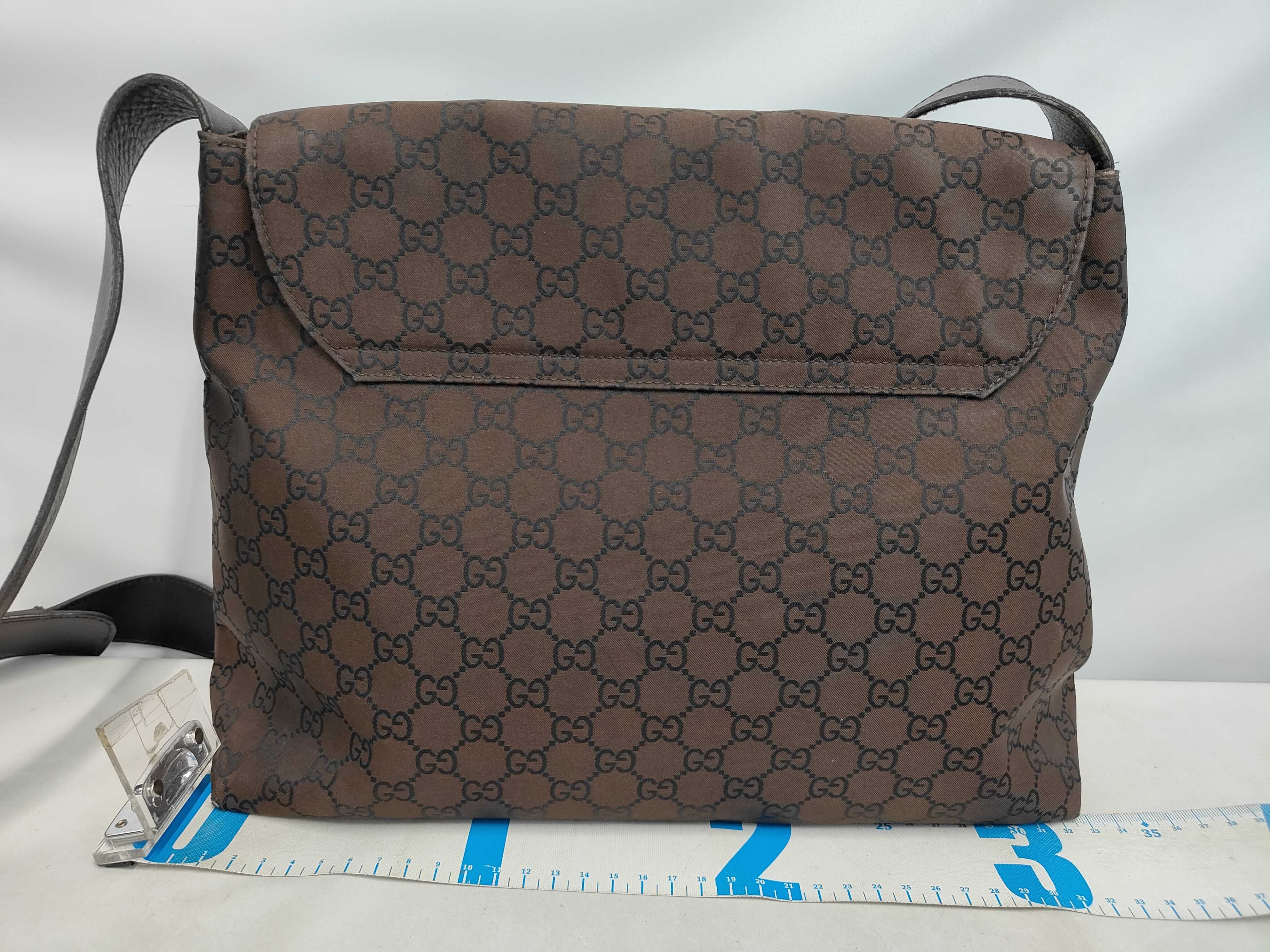 GG Nylon 272351 Leather Shoulder Bag — view 2
