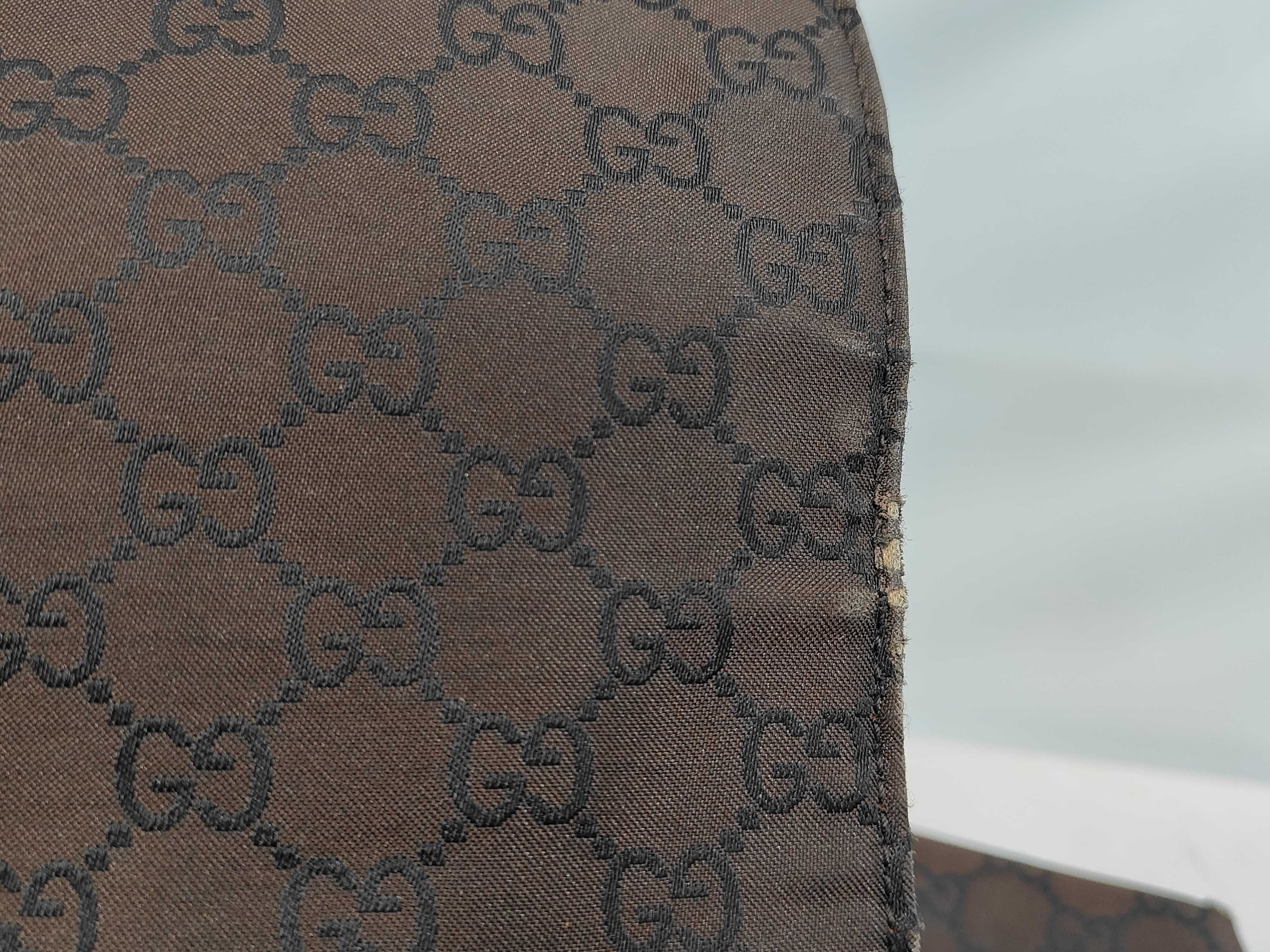 GG Nylon 272351 Leather Shoulder Bag — view 9