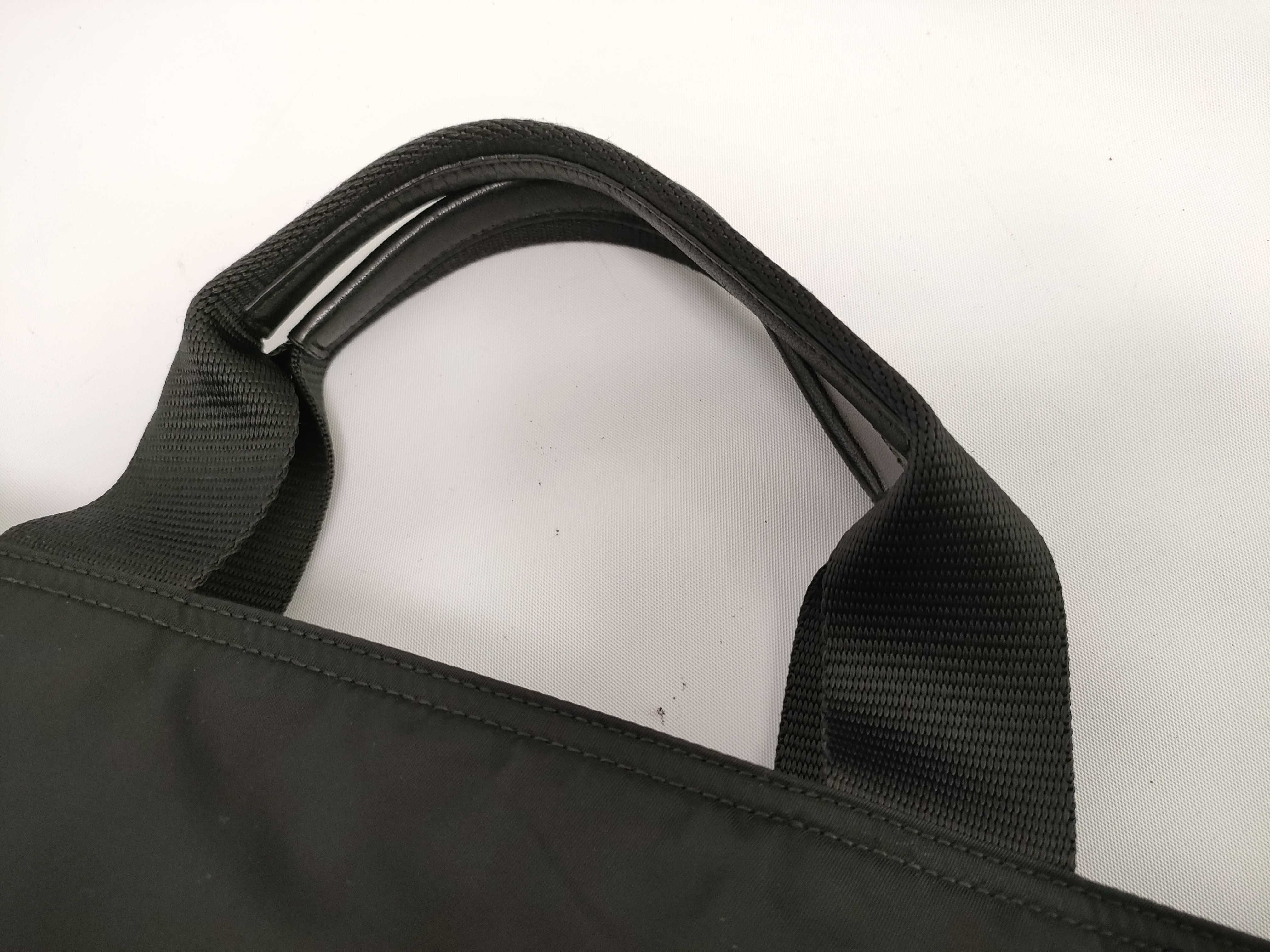 nylon handbag, 2-way style, black, size W40 (approx.). — view 7
