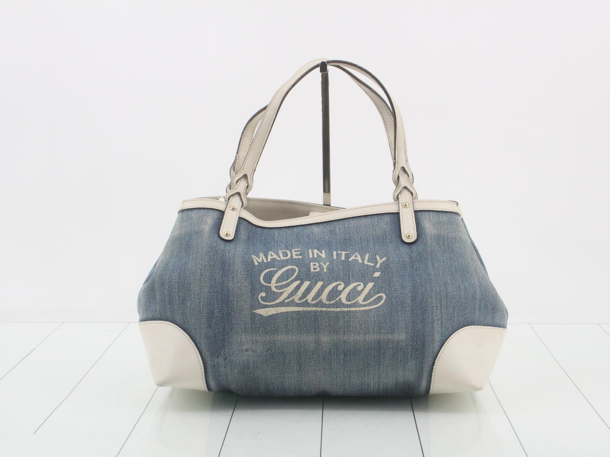 Tote bag, craft denim