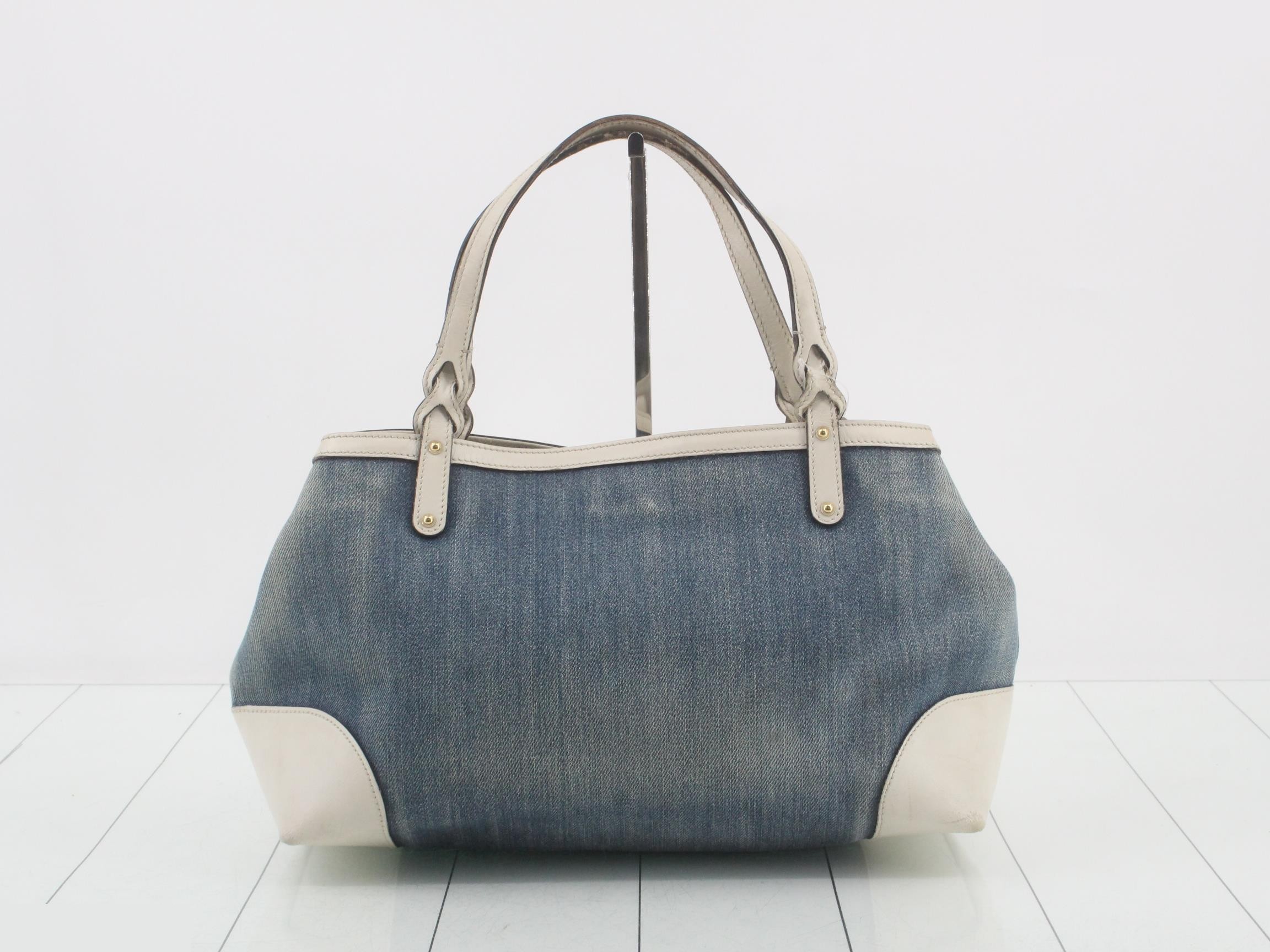Tote bag, craft denim — view 2